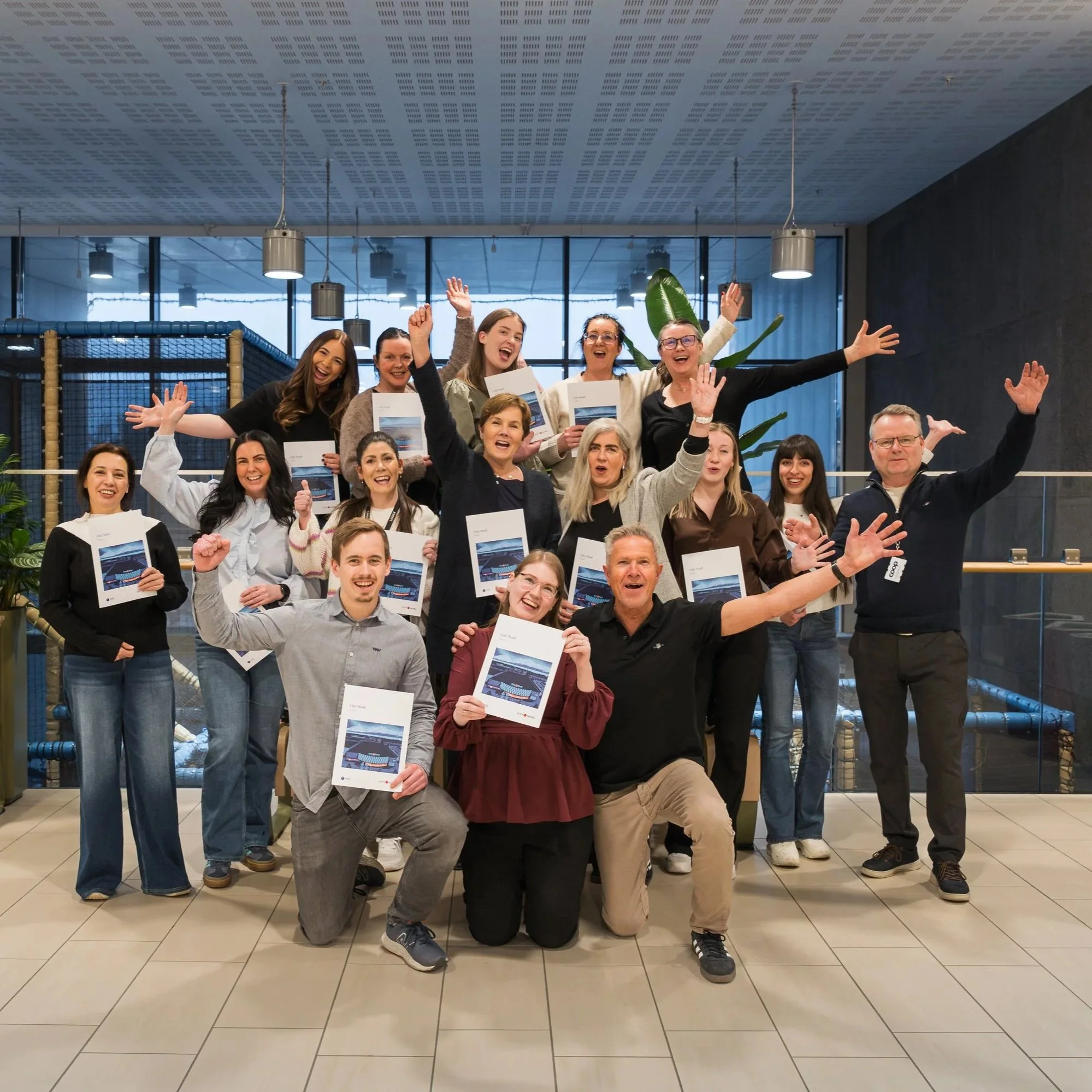 Lederløftet fullført på City Nord: – Imponerende utvikling fra start til slutt.