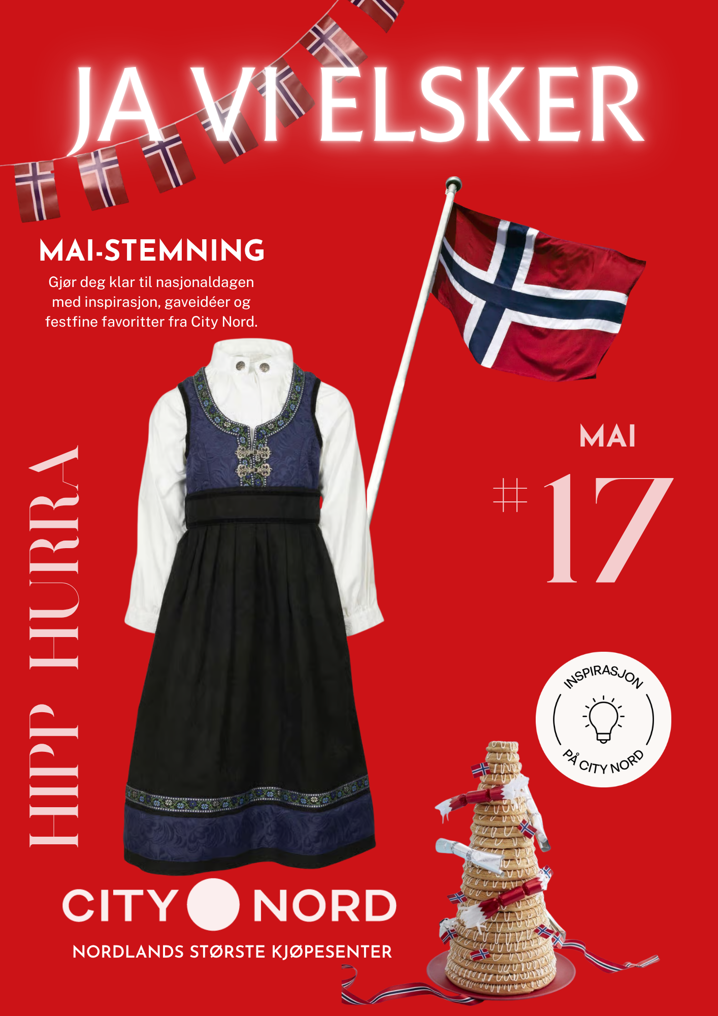 Ja vi elsker 17. mai på City Nord!