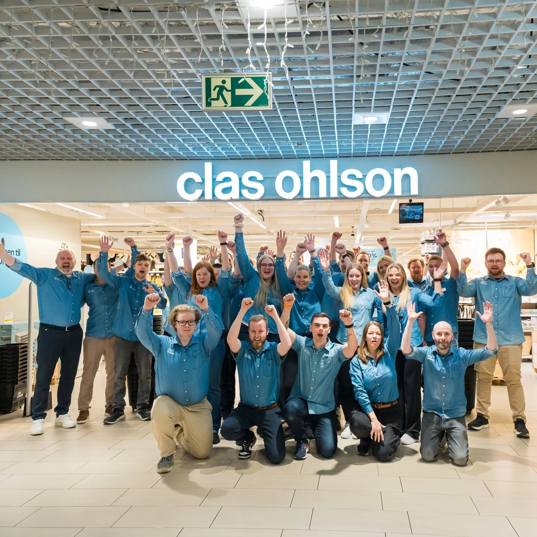 Gratulerer med åpning, Clas Ohlson! 