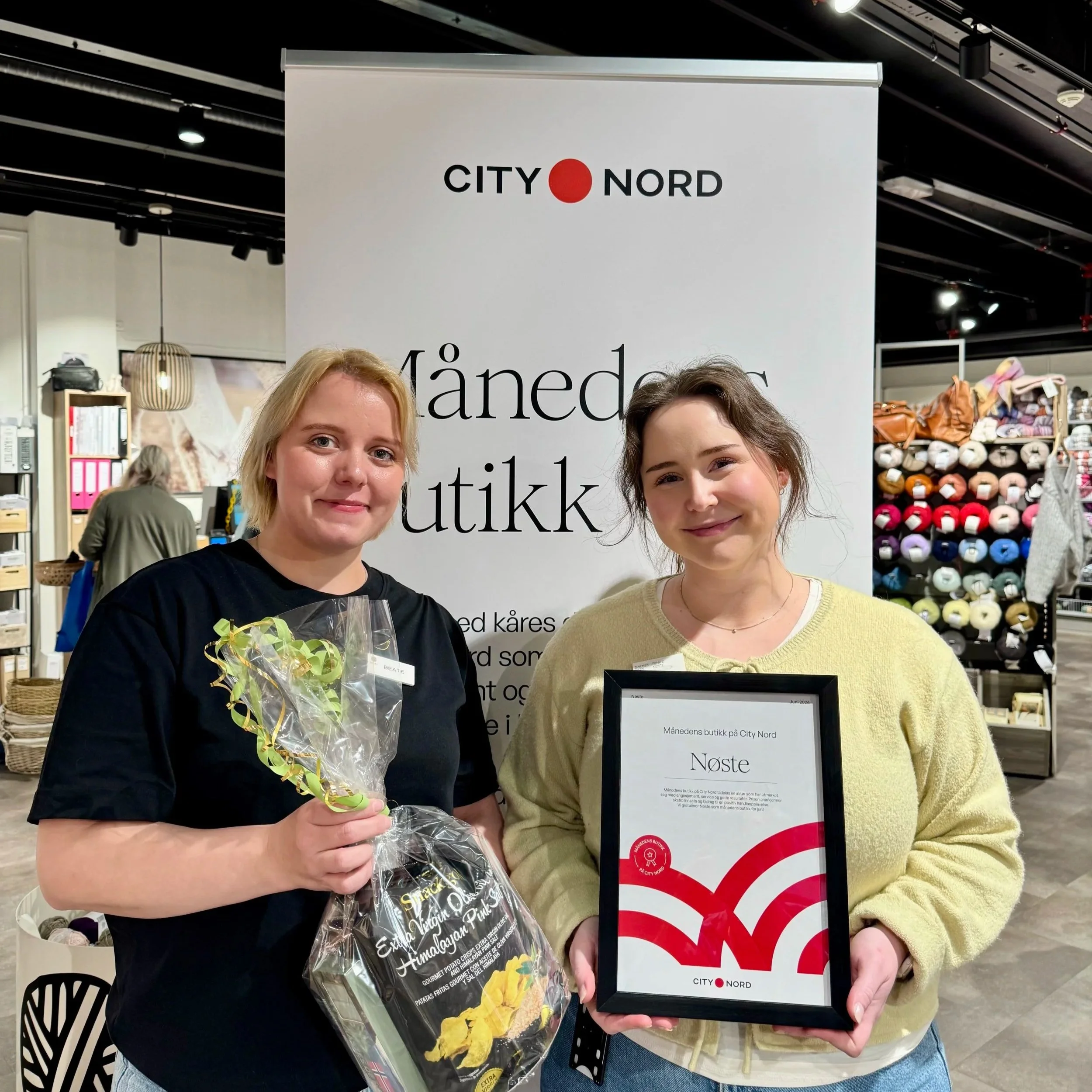 Nøste er månedens butikk på City Nord i juni