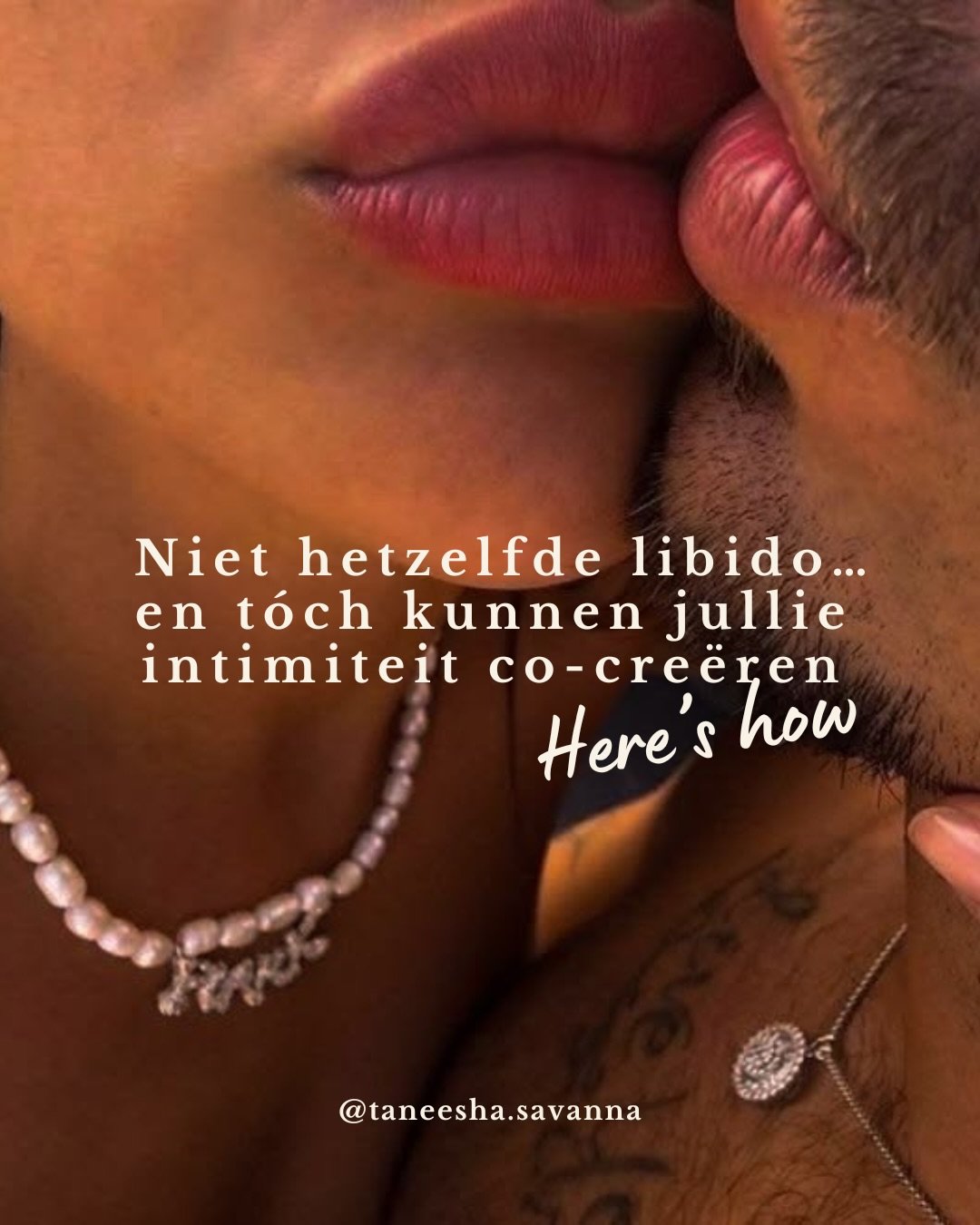 niet hetzelfde libido &mdash; en t&oacute;ch kunnen jullie intimiteit co-cre&euml;ren. lemme tell you how❤️&zwj;🔥

het hoeft namelijk niet te gaan over hoe vaak jullie intiem zijn en waarom jullie niet op hetzelfde moment zin hebben. het begint bij 