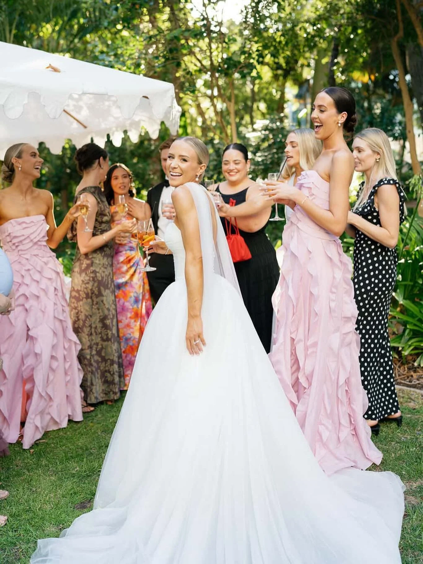 Saturday was full of smiles for Sarah &amp; Alex with @atelierweddings_wa at @lamontsbishopshouse