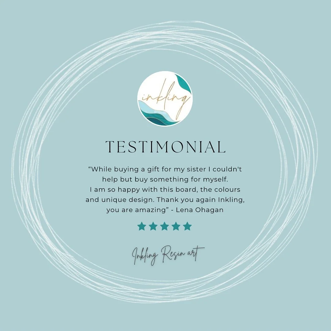 Testimonial from one of our happy customers 🥰
Leaving reviews helps our small business out immensely, so if you have a spare moment we would love to hear what you think of us! 🙌💗 you can leave reviews on our website when you&rsquo;ve bought an ite