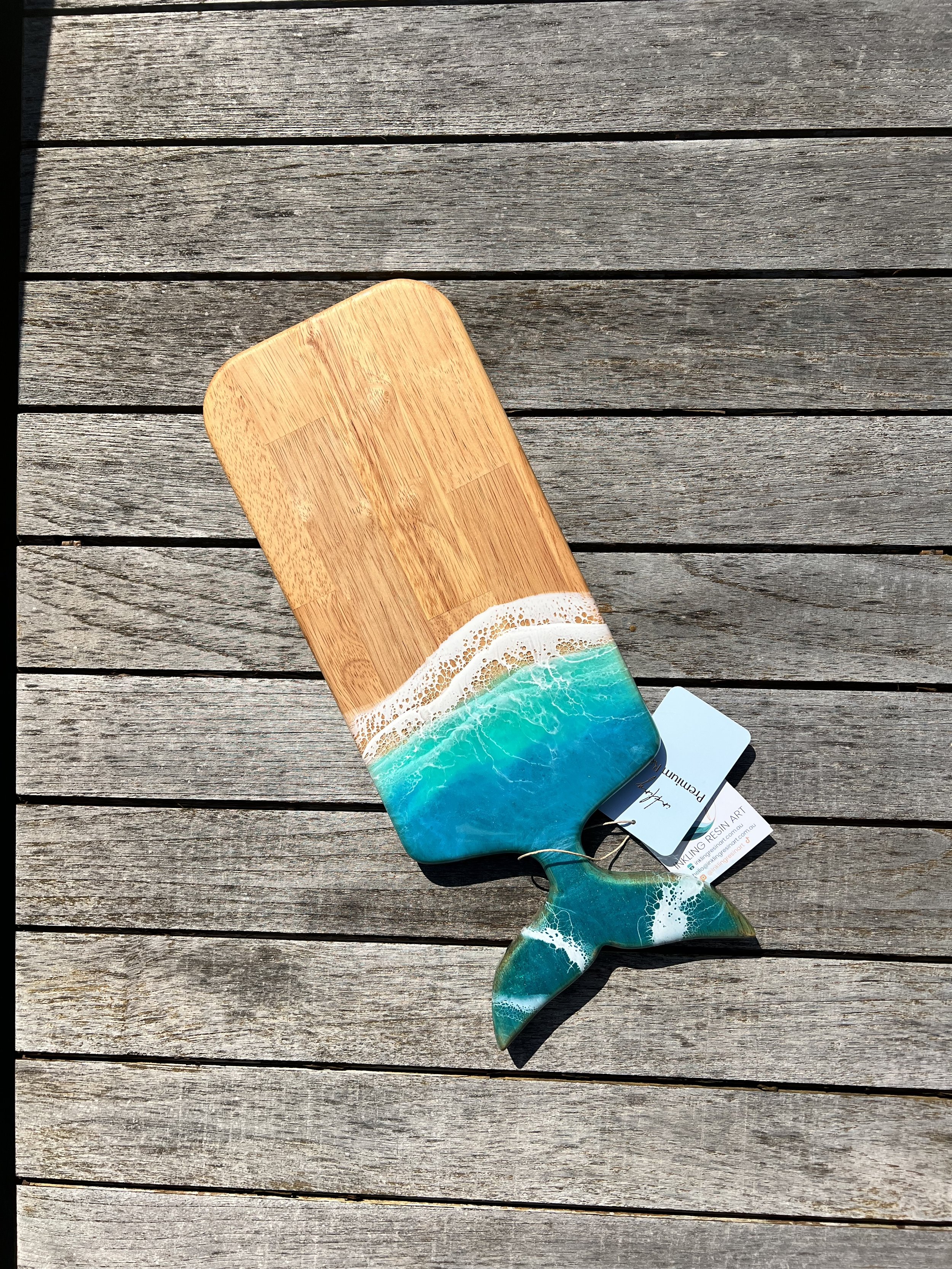Whale Tail Cheeseboard