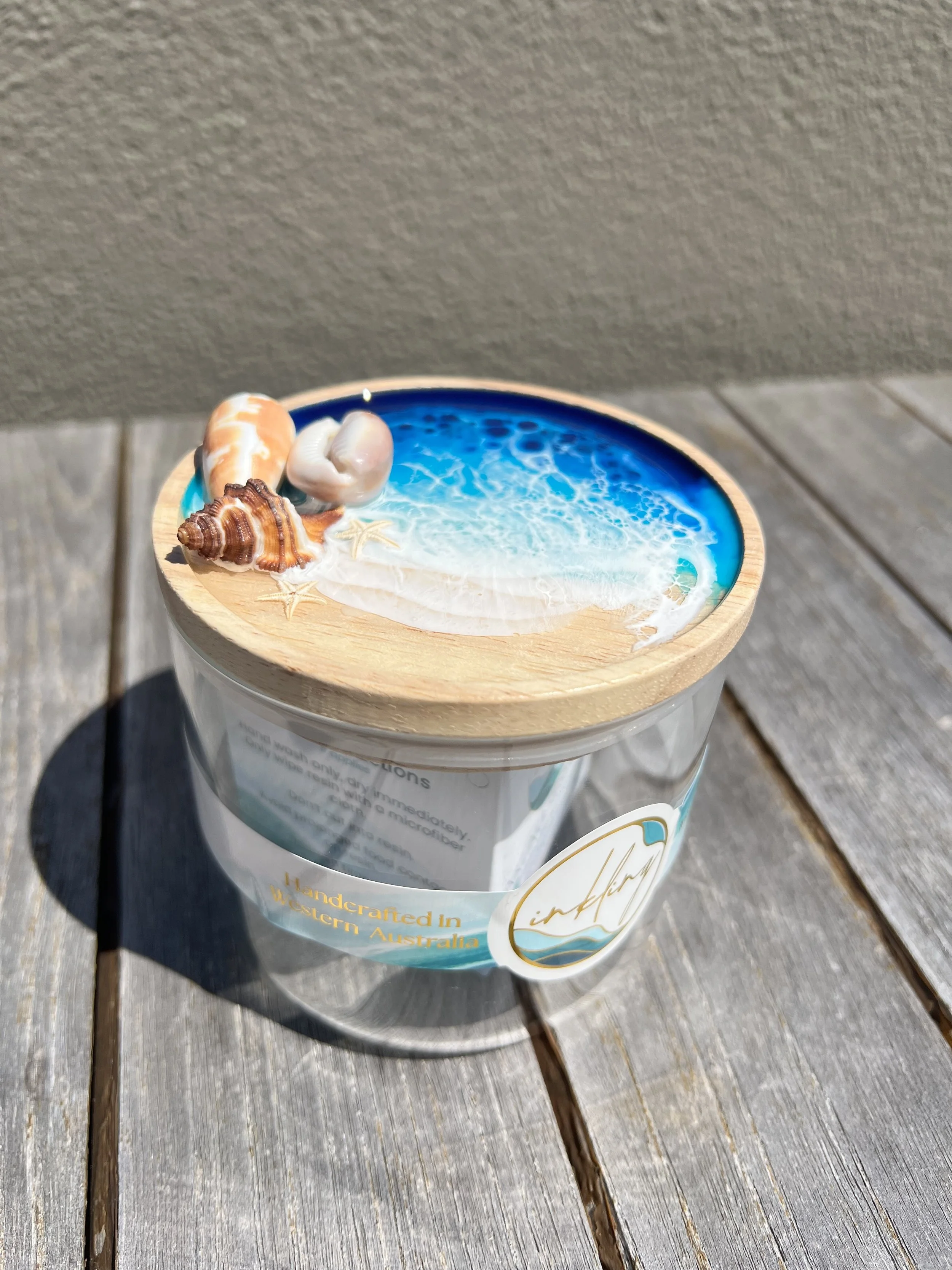 Ocean Glass Canister