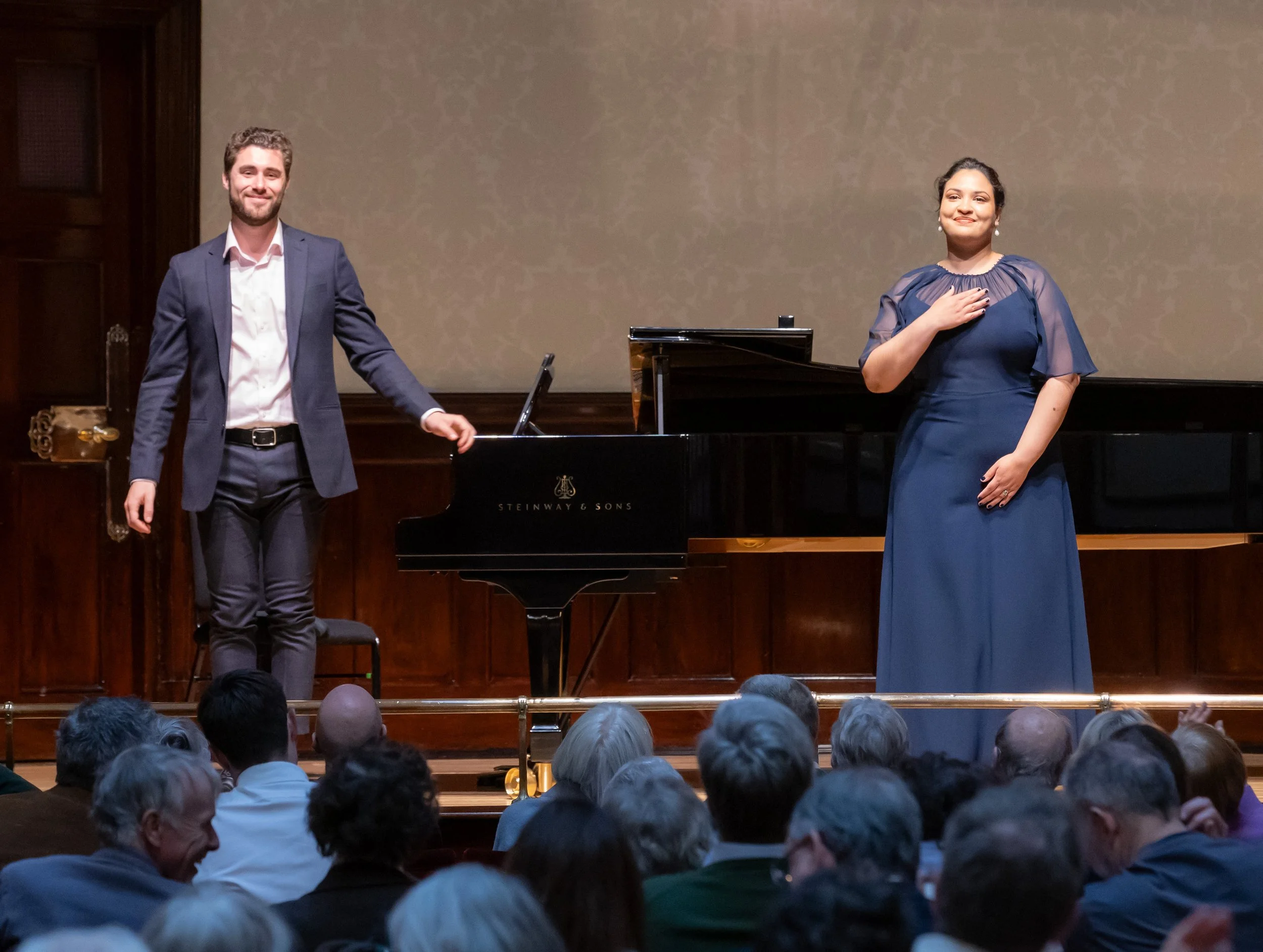 Kathleen Ferrier Semi-finals, Eyra Norman (photographed with Jack Redman) Semi-finals Performance, April 2026. Photographed by Emma Brown. @emmabrownphotography