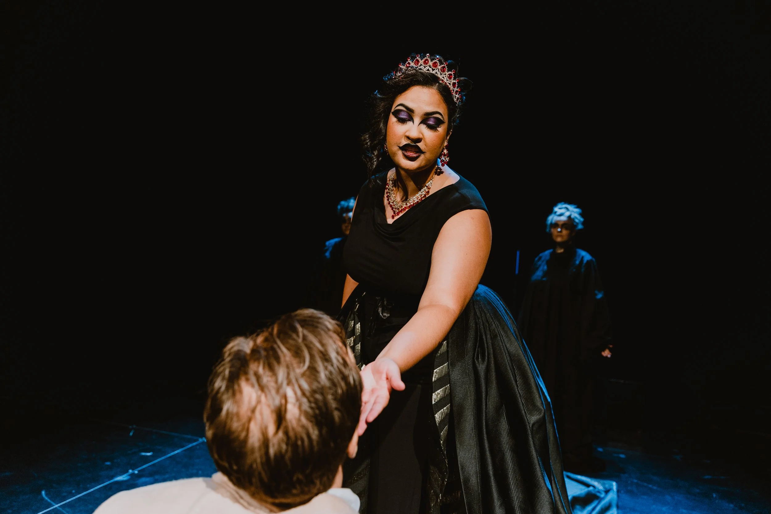 ‘Die Zauberflöte’, by Mozart. ‘Queen of the Night’, Croatian Opera Academy, August 2025. 
Photo taken by Monika Rusak.