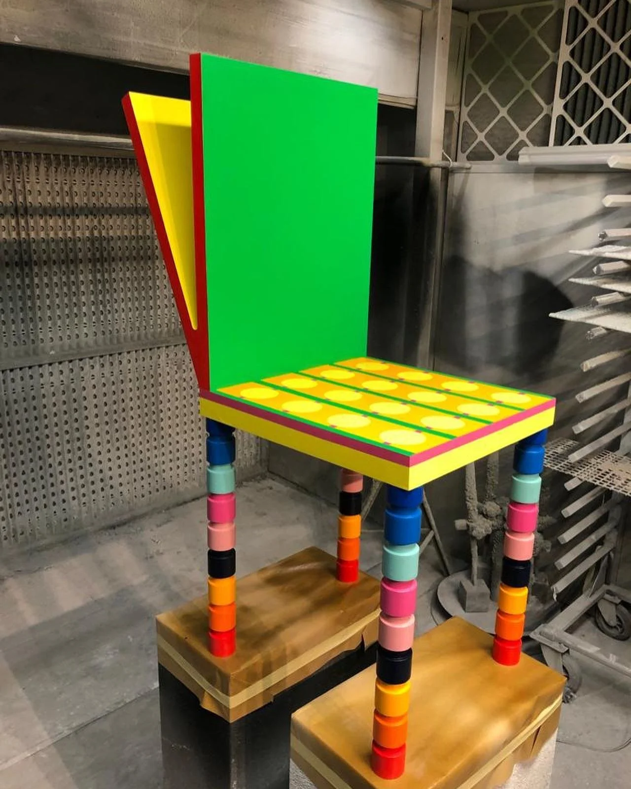 A selection of chairs we&rsquo;ve sprayed in the last year #interiorbusiness #spraying #aps_sprayers #associatedpaintservices #pointofsale #chairs