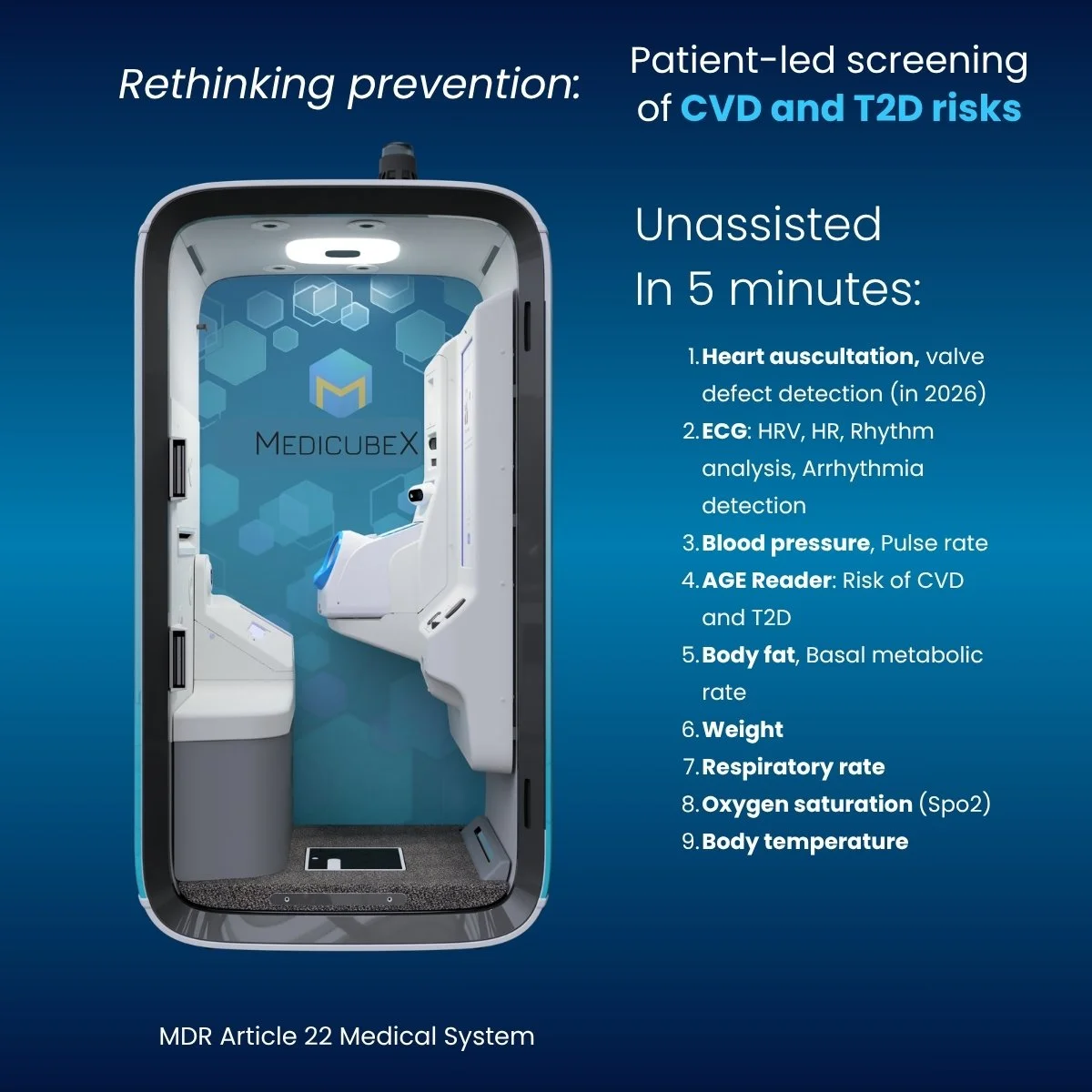 rethinking cvd prevention with patient-led screenings using the eHealth Station™