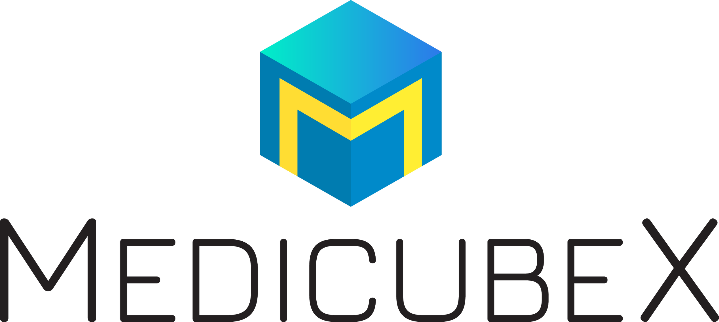 medicubex-logo musta