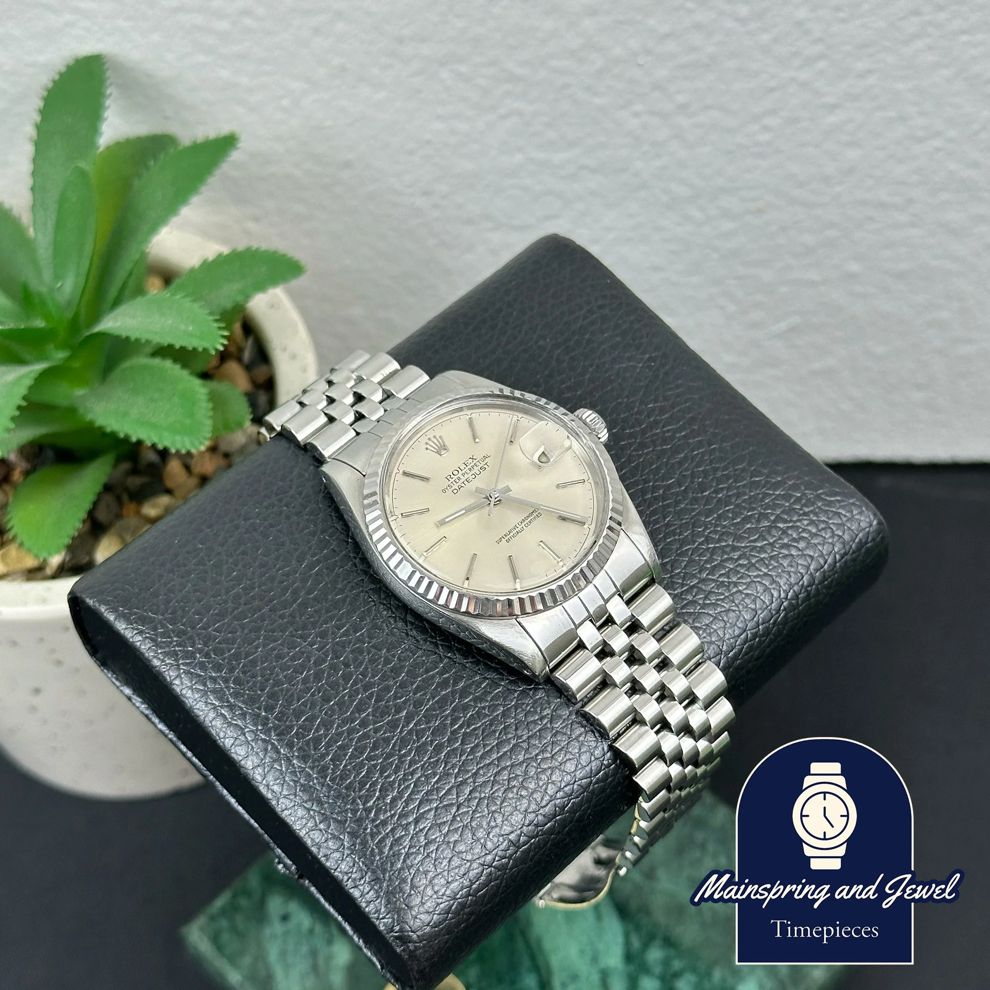 Rolex DateJust 36 - Fluted on Jubilee w/ Silver Dial
