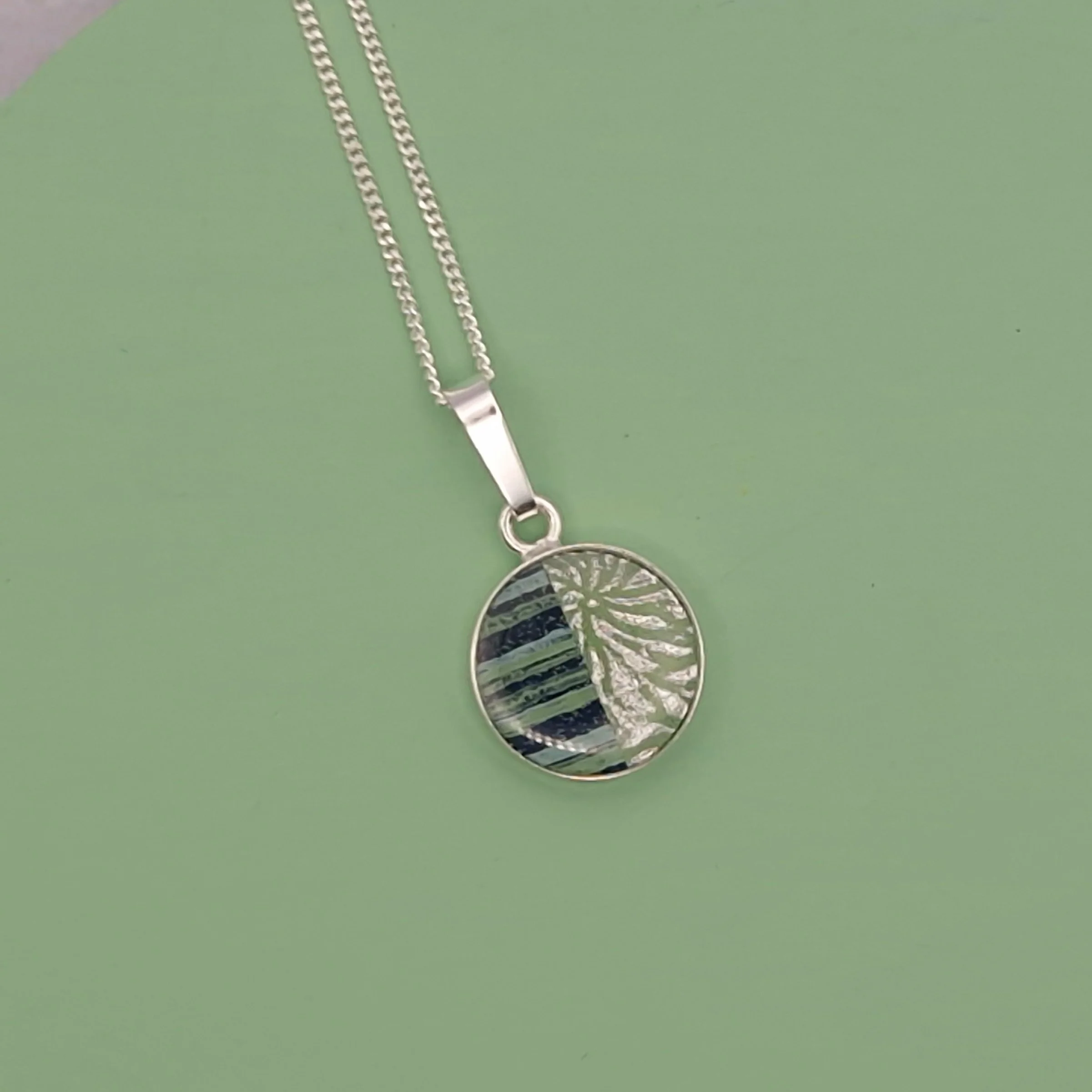 Dot Pendant -  Sea Green