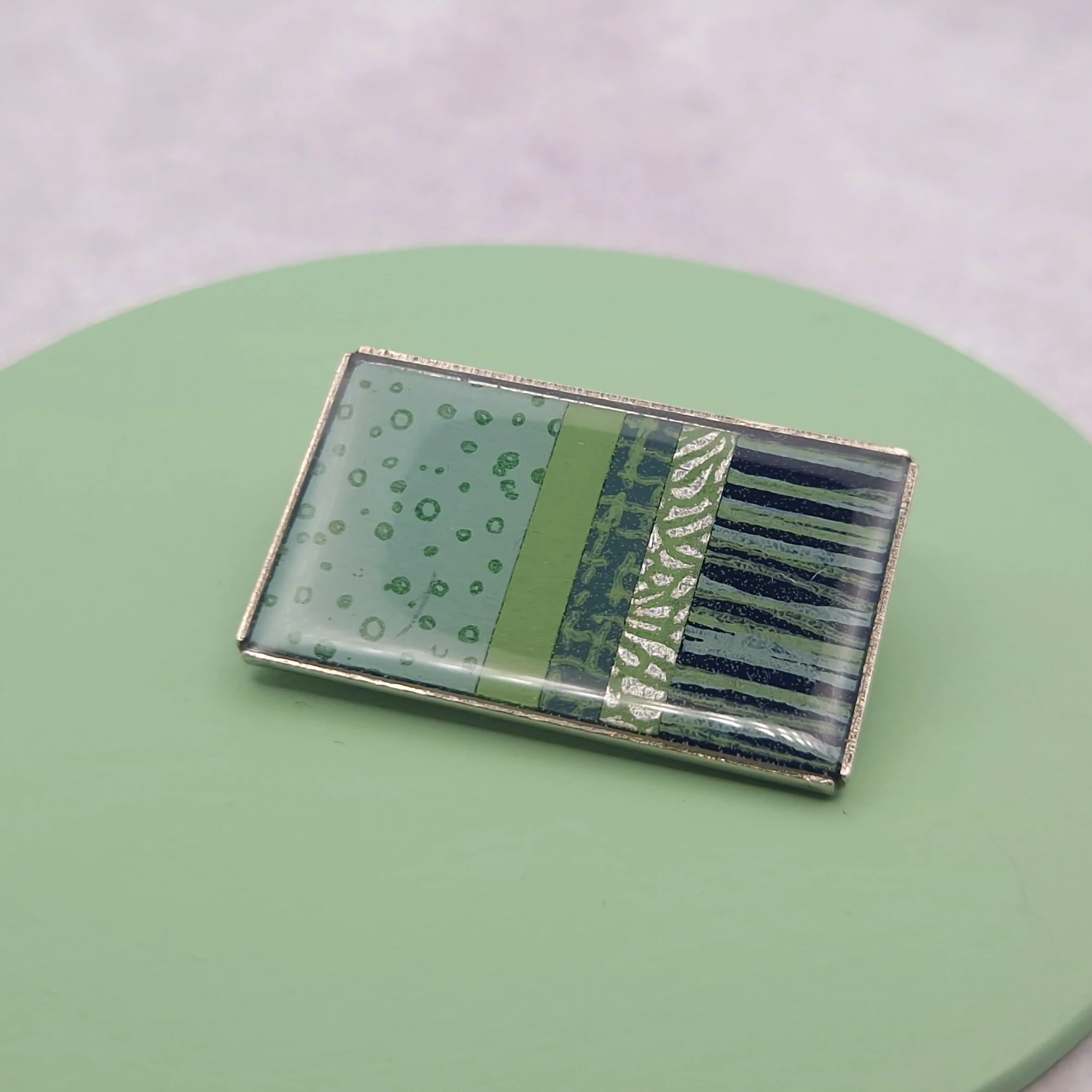 Brooch - Sea Green