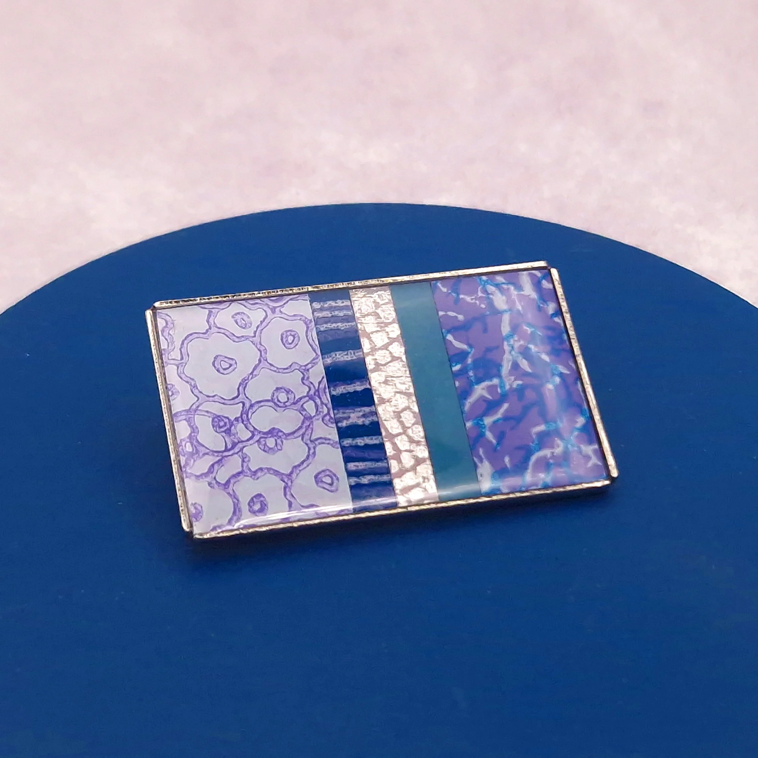 Brooch - Lilac Lagoon