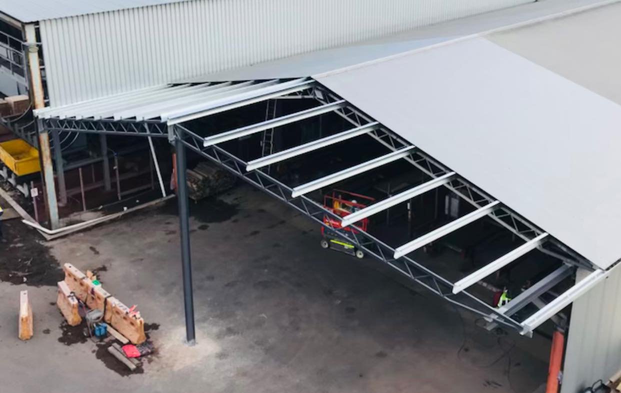 Oranssi project: slat roof