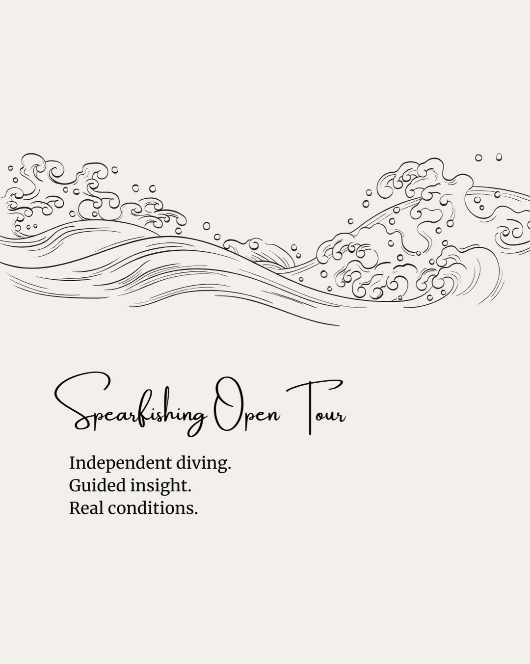 Open tours are built differently.⁠
⁠
Divers reserve their spot on the boat and manage their own dives, but they&rsquo;re never left without guidance.⁠
⁠
At each drop, we brief the conditions, explain how to approach the structure, and share insight o