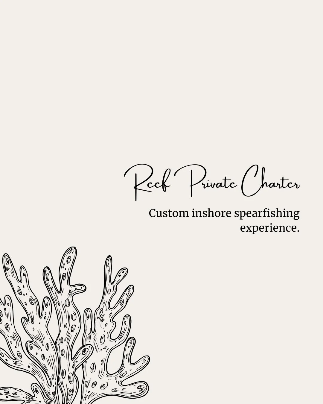 Reef diving rewards attention to detail.⁠
⁠
Currents shift. Visibility changes. Fish behavior varies across structures.⁠
A private charter allows us to adjust drop sites, depth profiles, and timing based on real conditions, not a preset schedule.⁠
⁠
