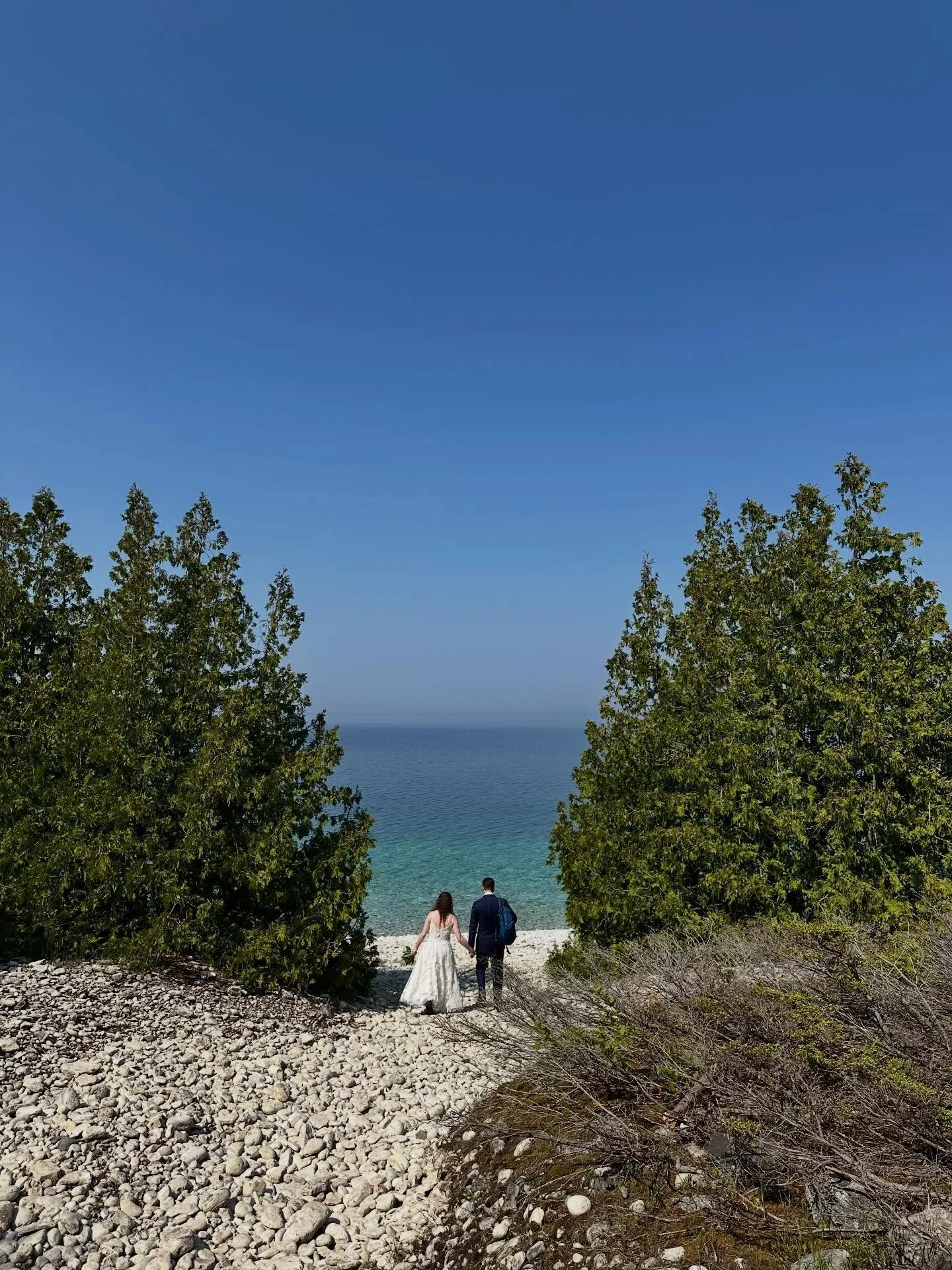 Don&rsquo;t mind me, just over here manifesting Tobermory elopement ceremonies.  This was such a perfect day and I would love to experience the joy again! Please reach out if you are looking at these photos and wishing you were there&hellip;because y