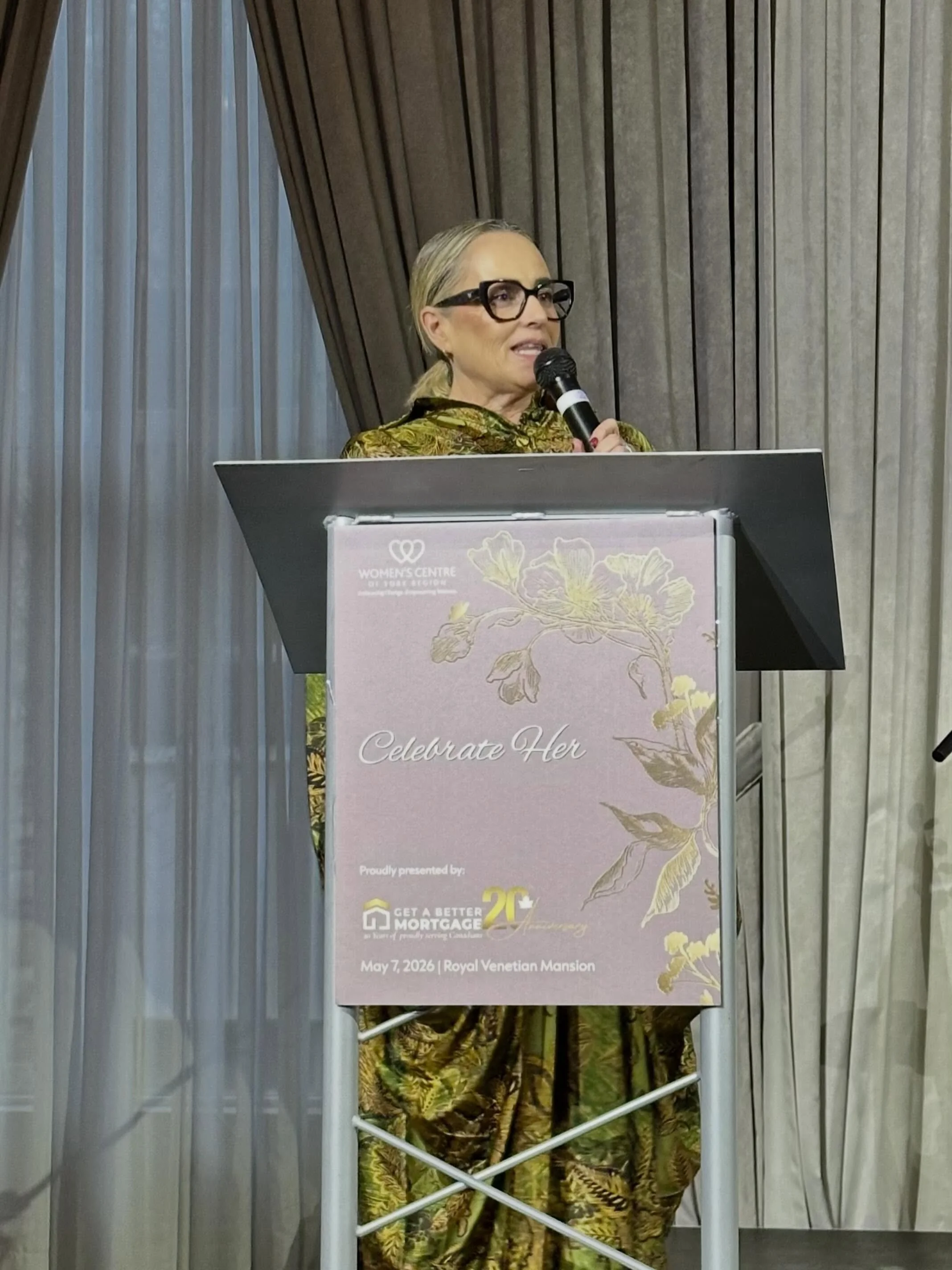 Last night I was the MC for the Celebrate HER Gala in support of @womenscentreyr.  I met so many incredible people, doing such incredible work to support women and their families in the community.  Congratulations to the planning team - the success o