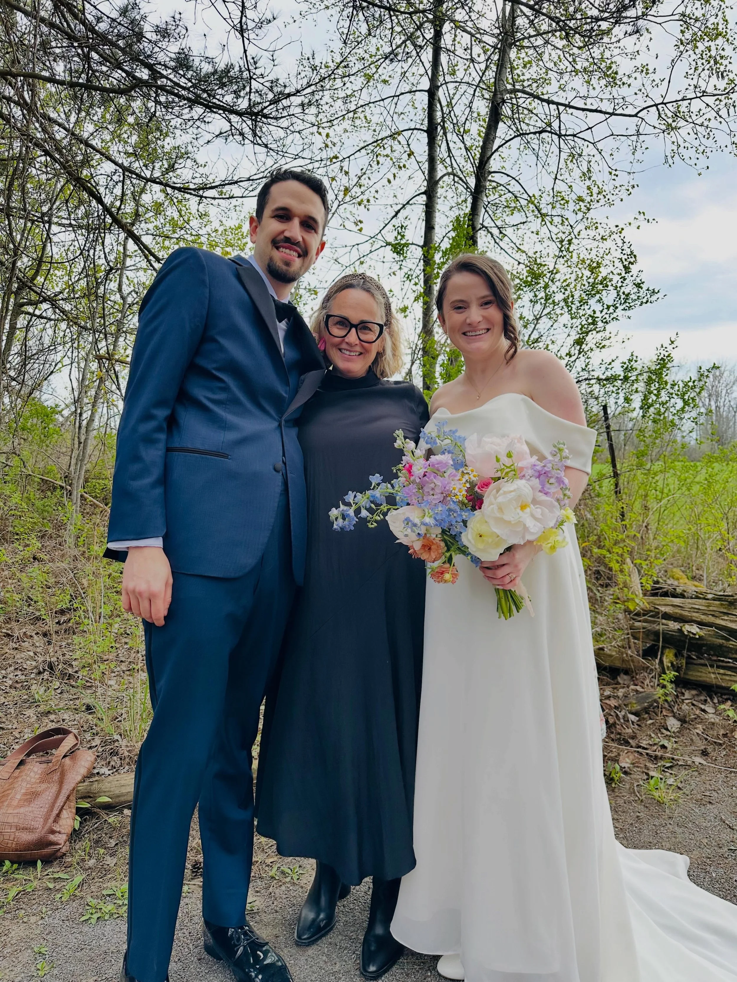 Her online profile asked, &ldquo;If you were a potato, what kind would you be?&rdquo; He replied with, &ldquo;a sweet potato&rdquo;&hellip;which was absolutely the right answer.  They&rsquo;ve been together ever since, and were married yesterday at @