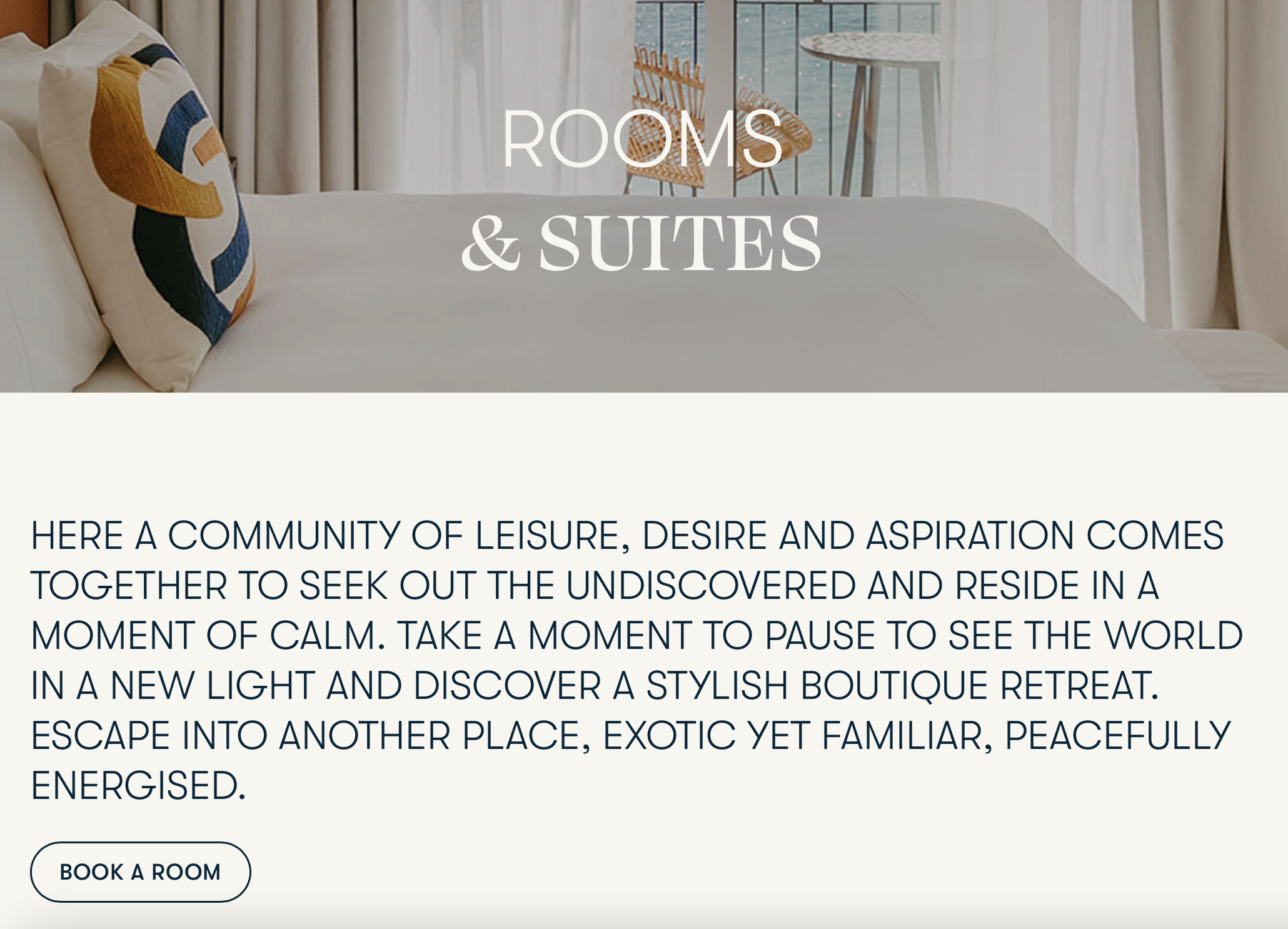 Hotel Riomar - Susie Saldanha - Website Copy