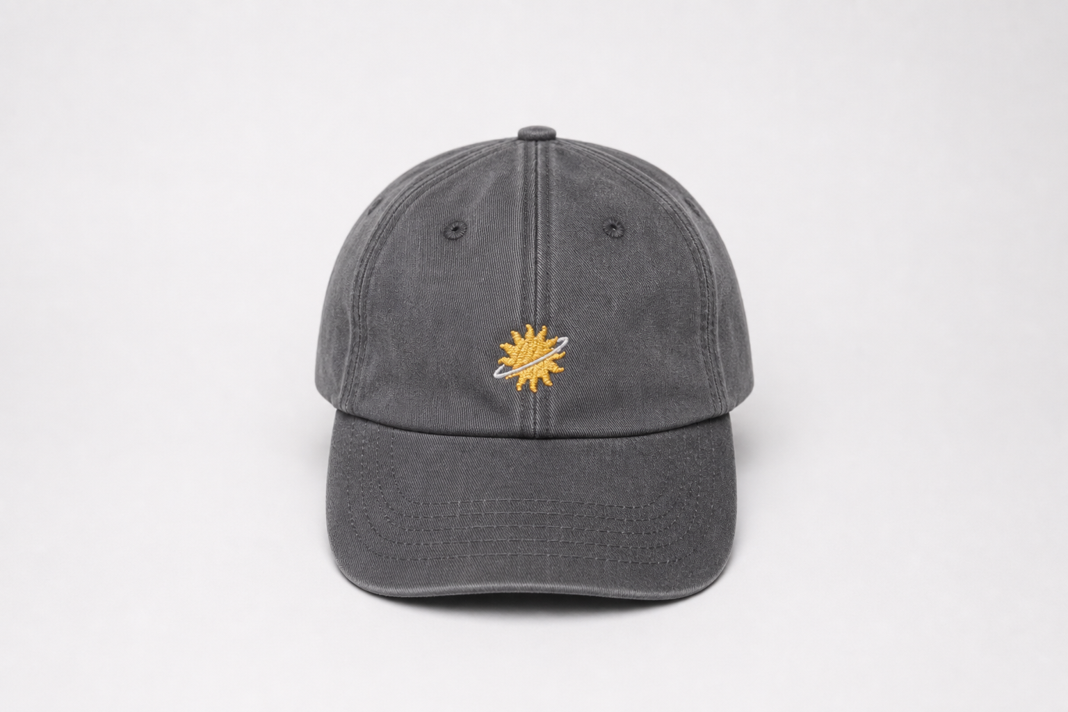 Sun Logo Cap - Vintage black