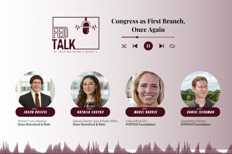 Congress as First Branch, Once Again