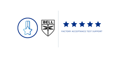 Bell Textron Gives Outstanding Reviews for Wet Tech Support with Factory Acceptance Test (FAT) for Large Inline Wet Blast System and Dual‑Cabinet Wet Blast Unit.