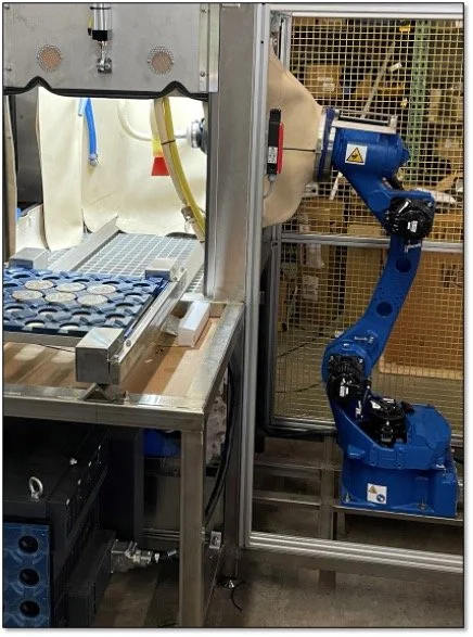 An automated robotic vapor blasting system by Wet Technologies | Manual and Automated vapor blasting systems available