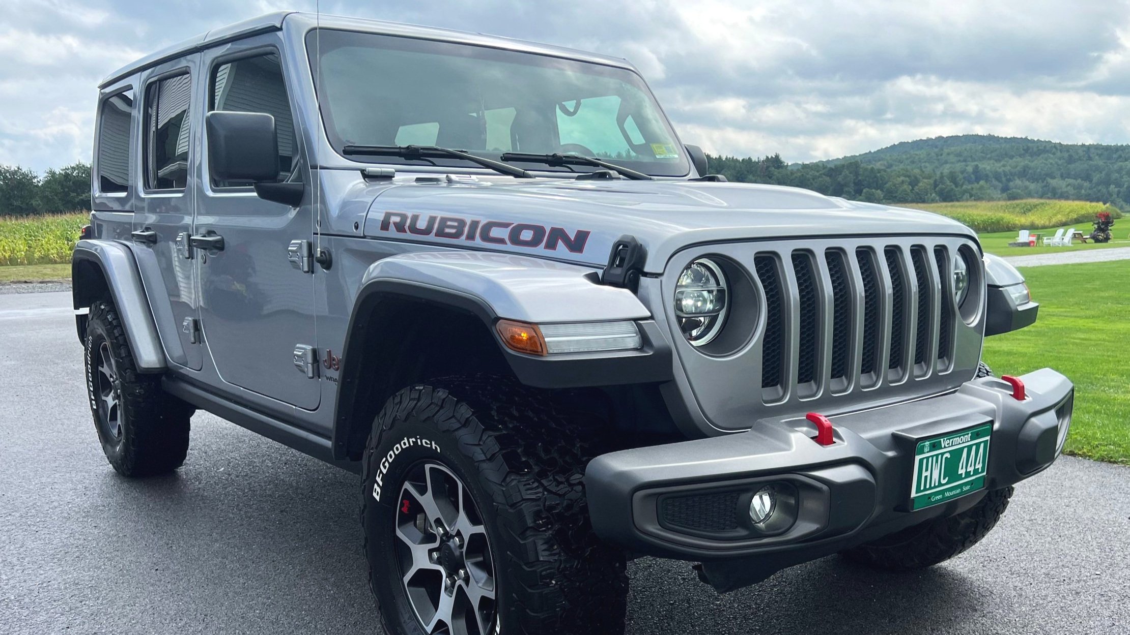 Clean Jeep Rubicon Professional Detailed by Gloss Guru, VT in Enosburg Vermont, Franklin County. 