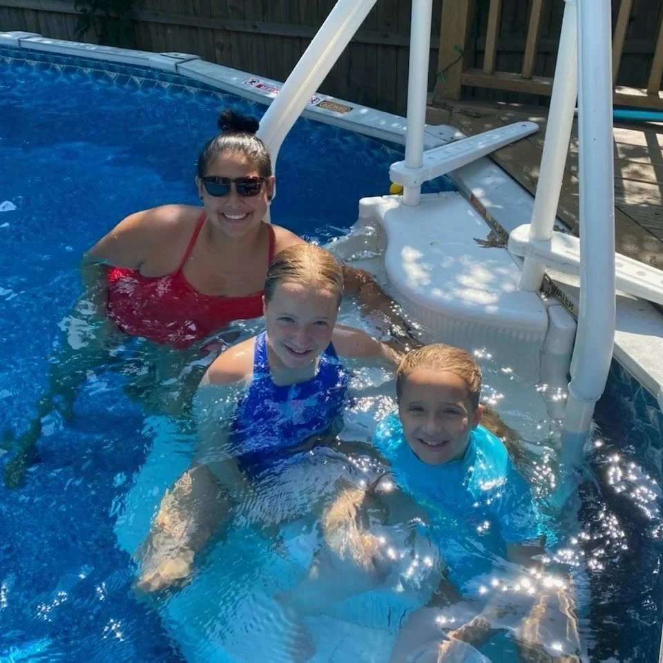  Photo at the Pool Steps