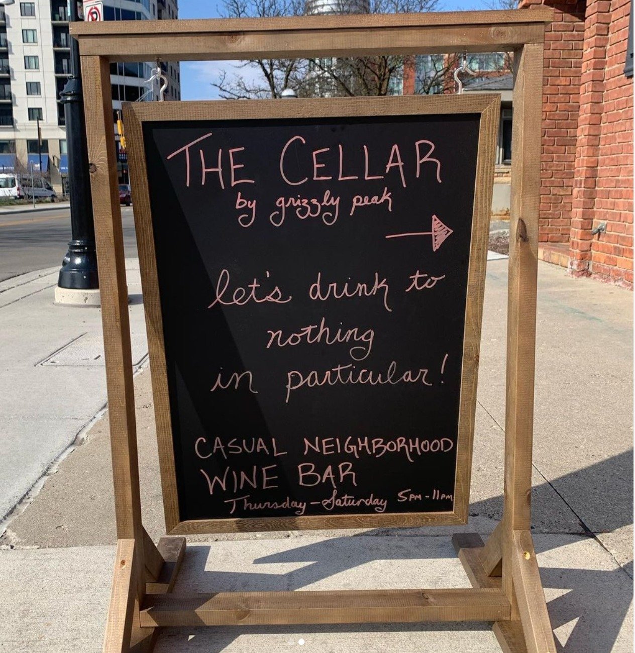 The Cellar Wine Bar.

A place for friends to meet for an easy glass &amp; great conversation. We invite you to join us for what we are: cozy, casual, &amp; inclusive. Cheers!

We are open from 5pm-11pm tonight. 

#winebar #wine #winelover #winetastin