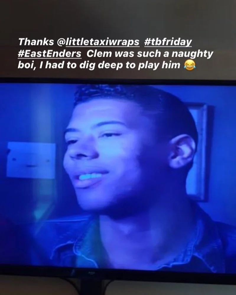 With streaming technology everything old is new again! Happy days ... don&rsquo;t remember much about doing EastEnders except Letitia Dean&rsquo;s dirty dirty laugh and even dirtier sense of humour, Wendy Richards being nice to me after I basically f