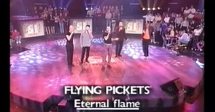 That time I was a pop star 😂
Sometime in the 90s I did a TV promo tour with The Flying Pickets in Spain and Austria to promote their album, I was standing in for someone. Had the best month with my brother from another @paulkissaunmusic We laughed c