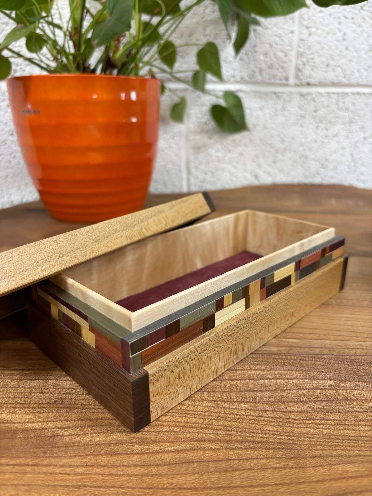 Irish Elm Keepsake Box