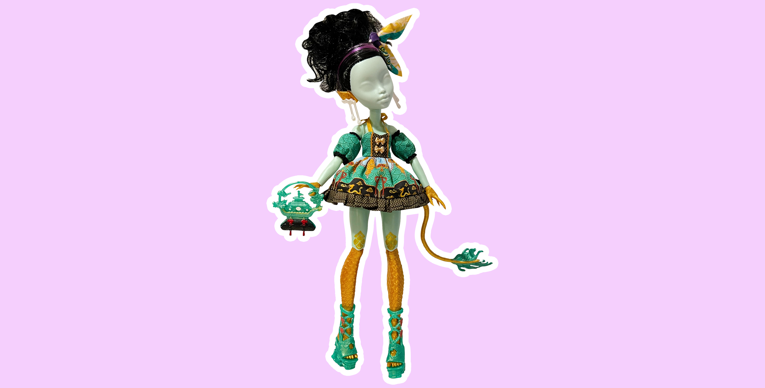 dragon babydoll dress made-to-order