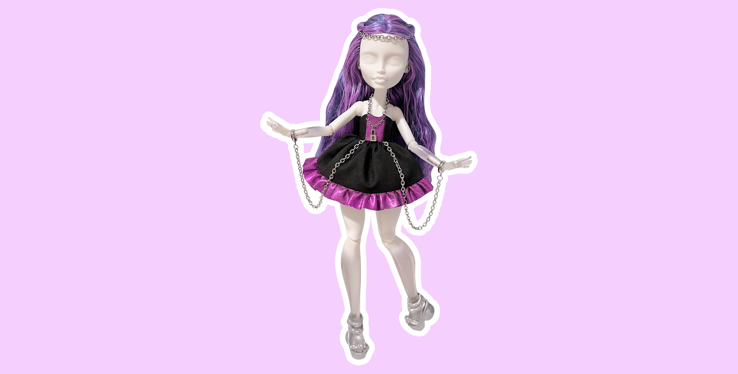 ghost babydoll dress made-to-order
