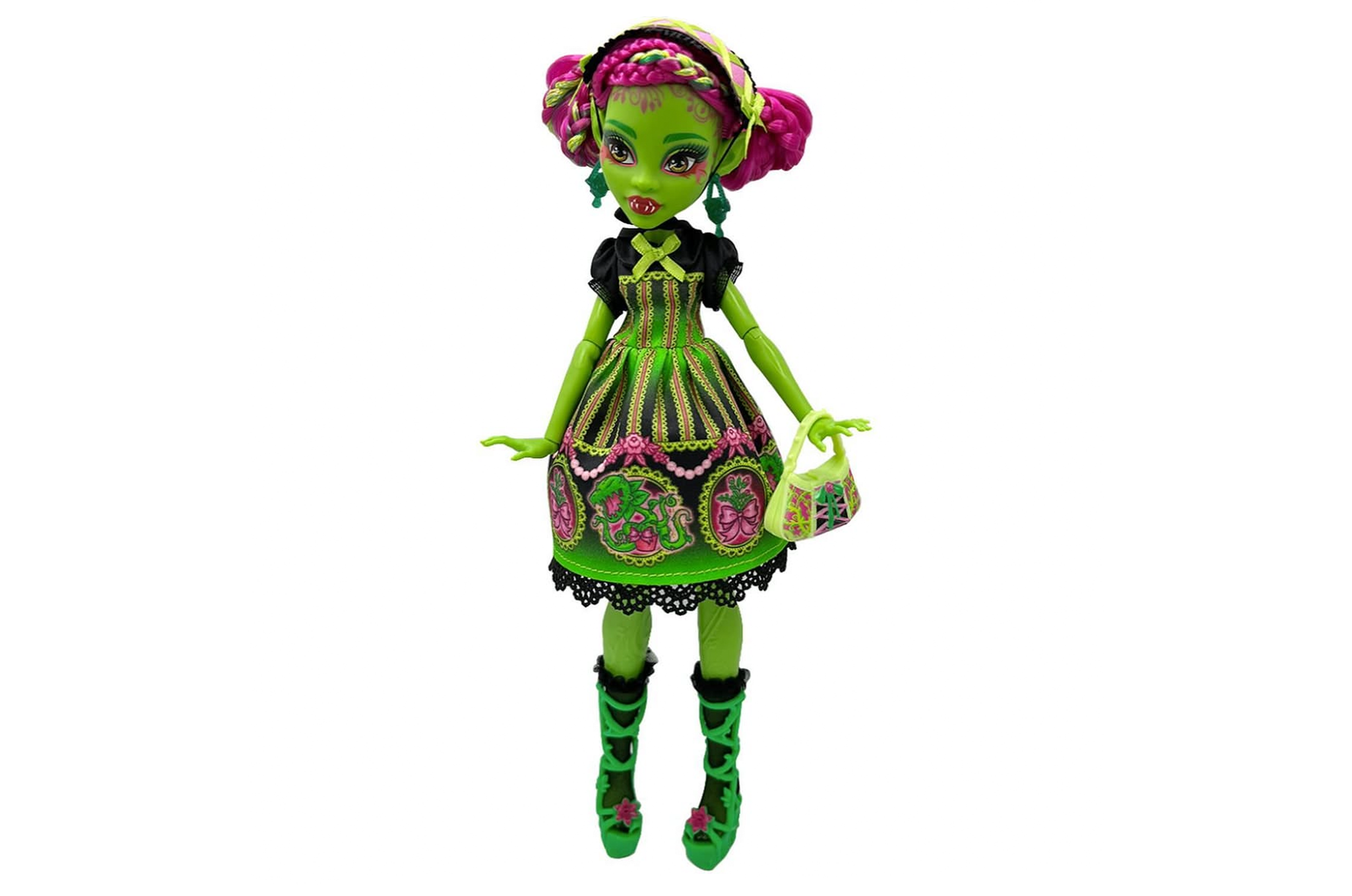 fly trap garden dress made-to-order