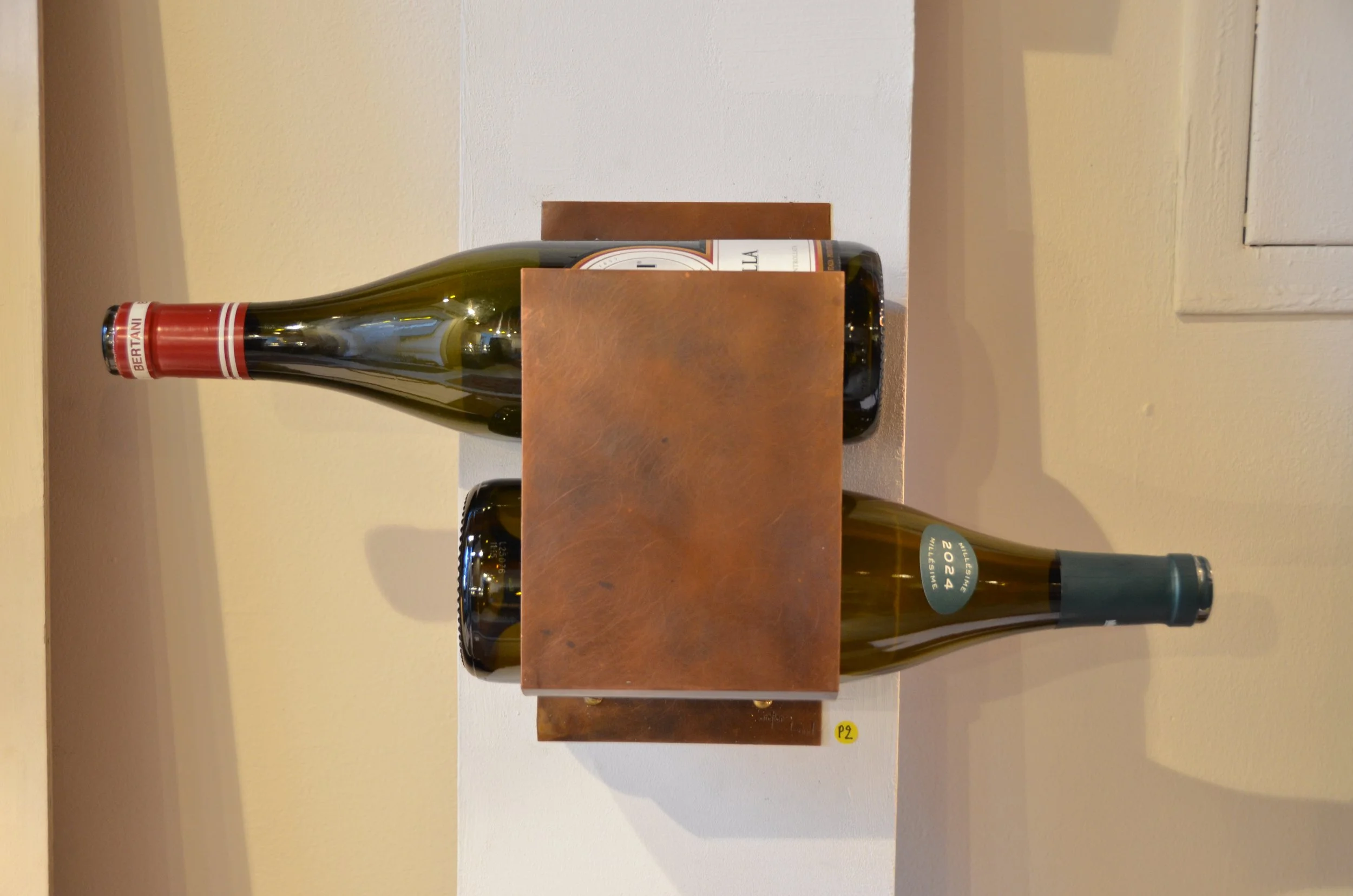 Porte-bouteille P1 en cuivre