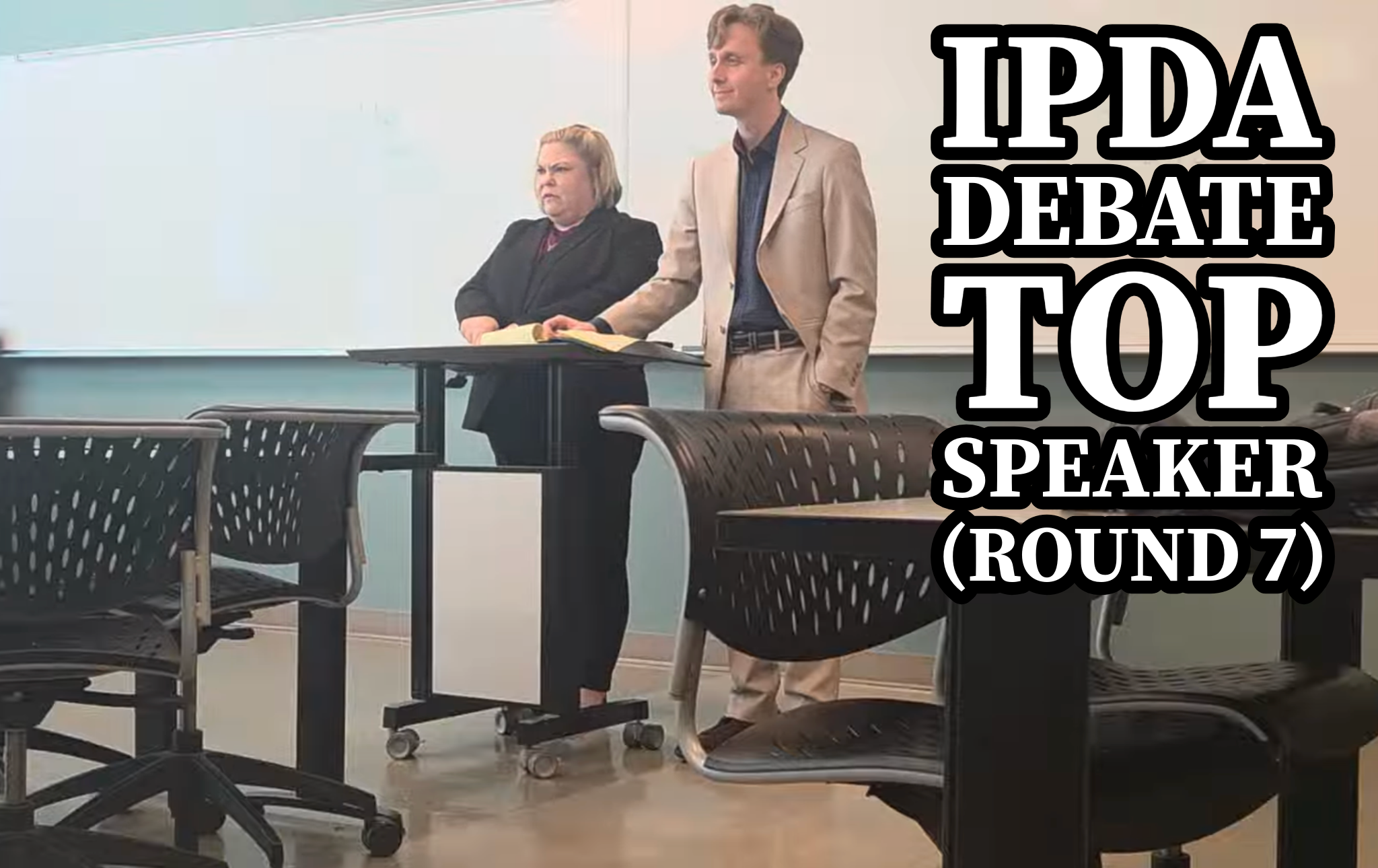 Iain won his seventh preliminary round at the 2026 IPDA national championship on a debate about whether AOC should run for president in 2028.