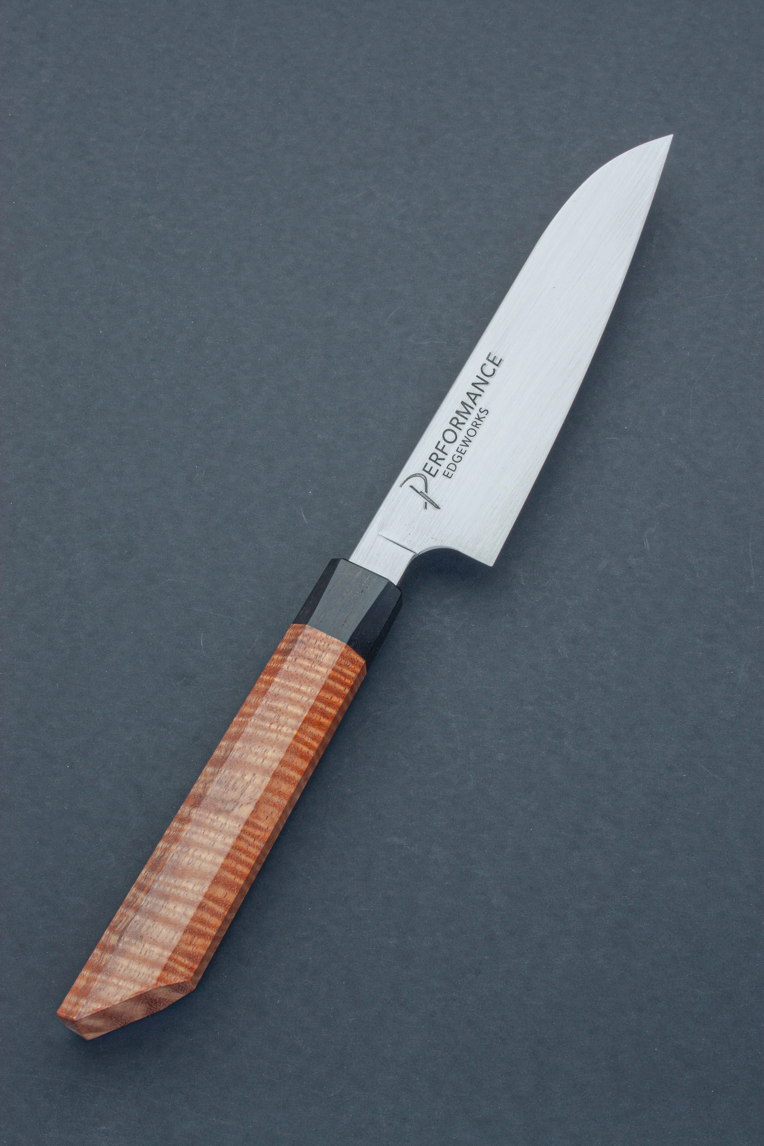 New - Stainless 131mm Petty w/ Sapodilla and Black Ebony