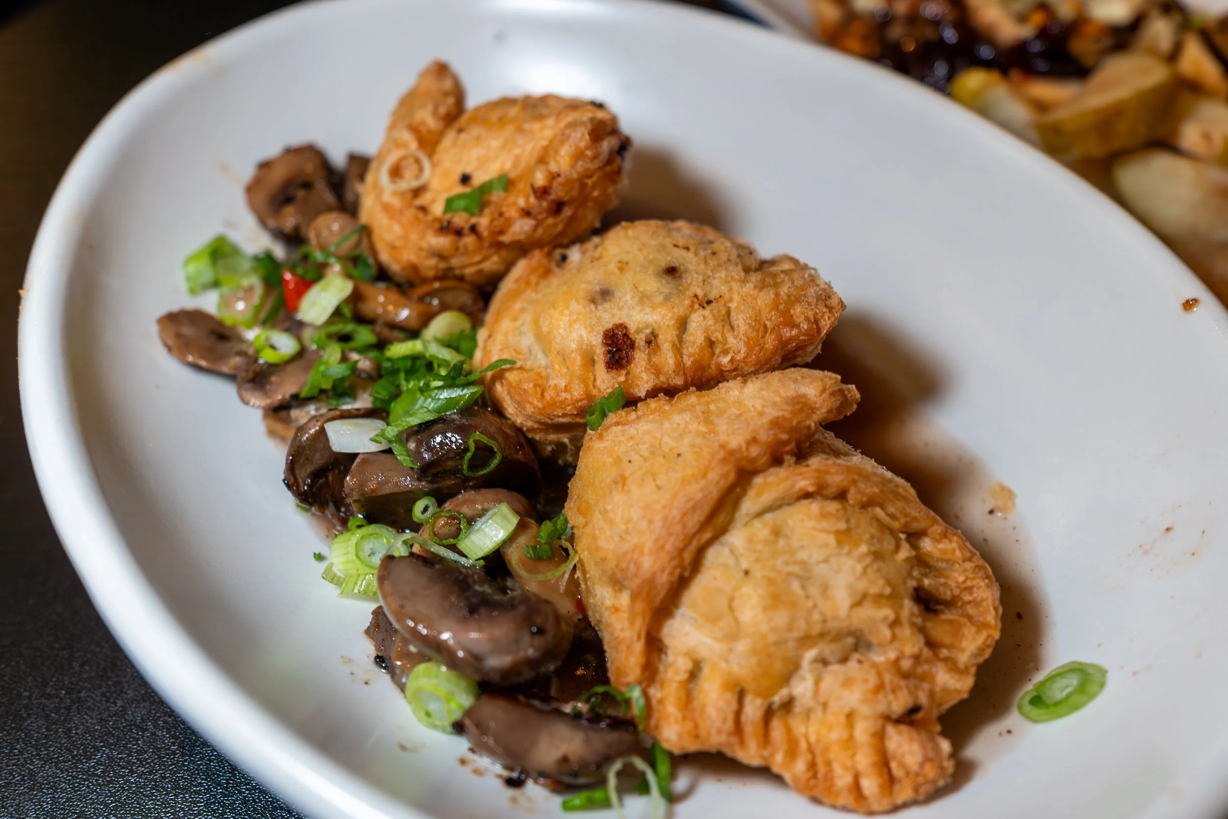 American comfort food and beef Wellington at Tandem American Eatery in Tucson Arizona