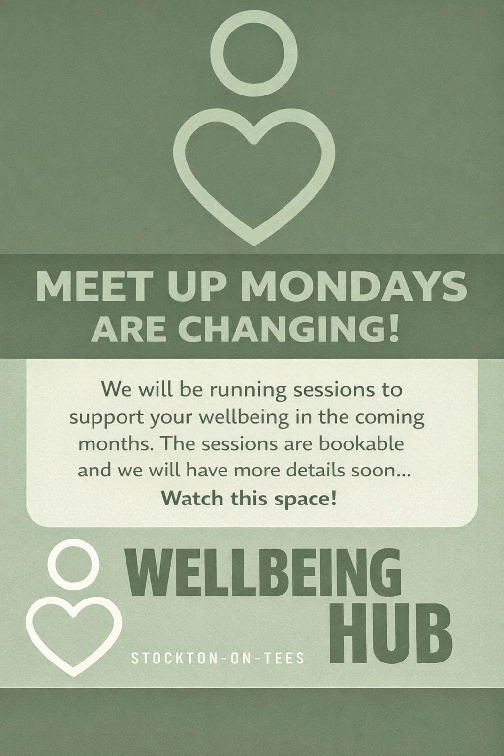 Meet Up Mondays are changing!