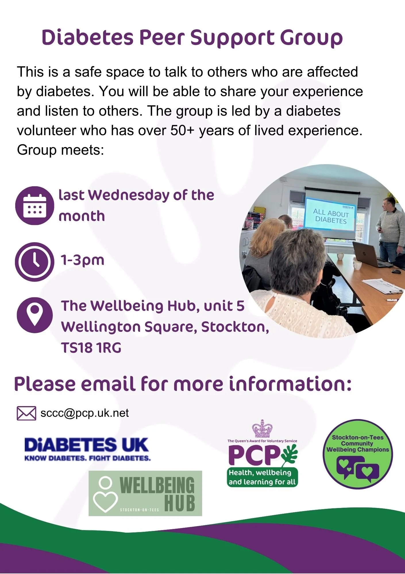 Diabetes Peer Support Group.