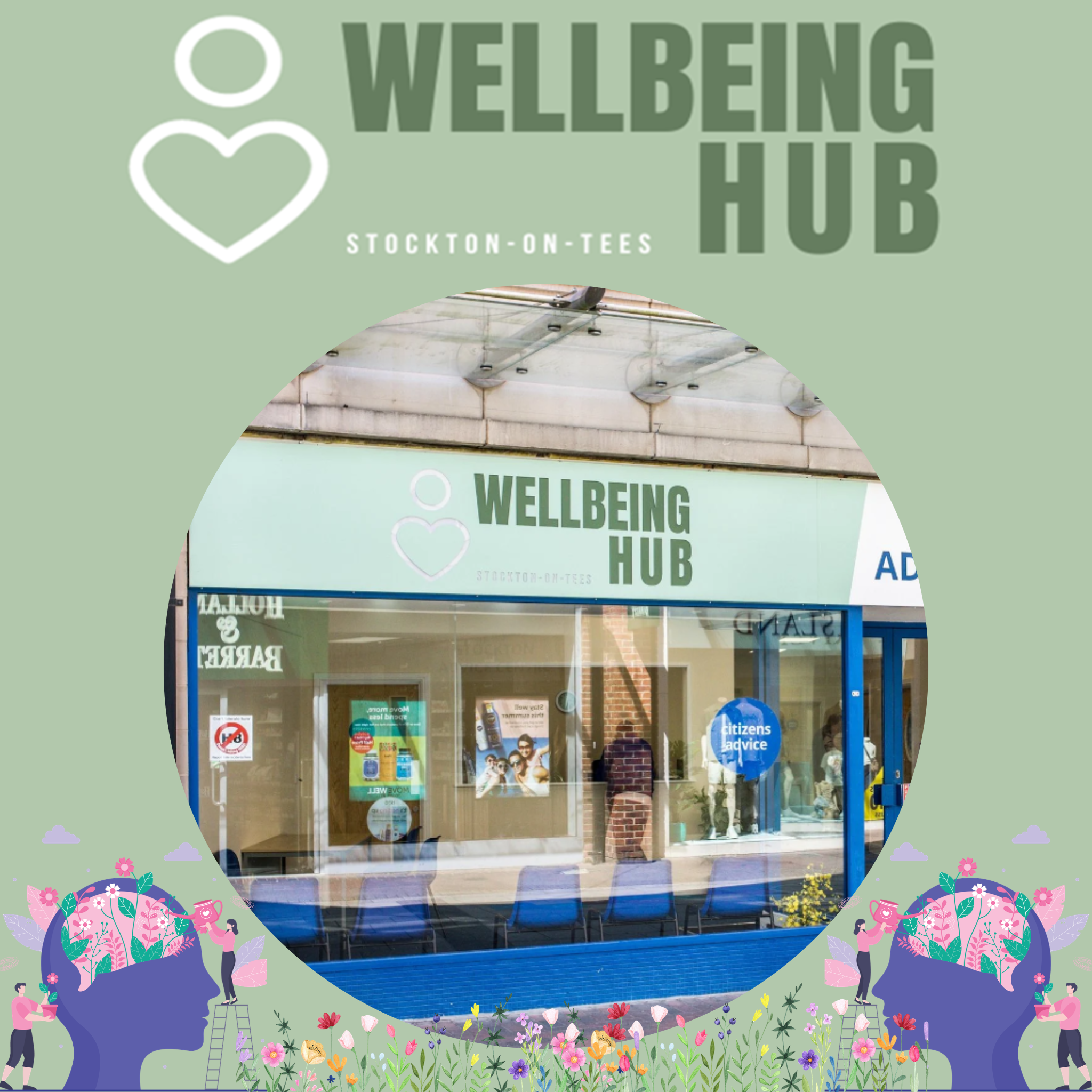 Important Notice, Stockton Wellbeing Hub 10th July