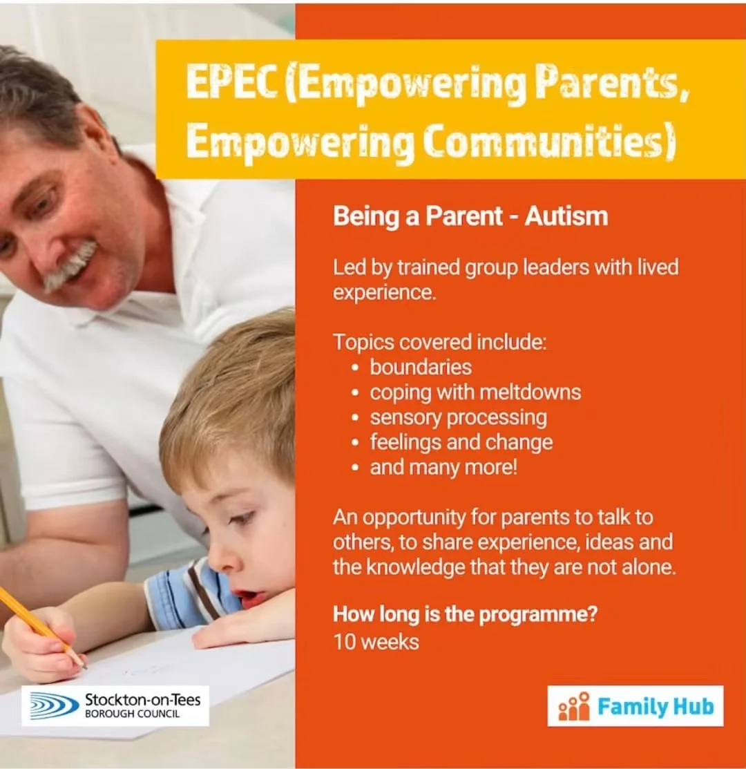 EPEC - Being a parent: Autism (10 week course)
