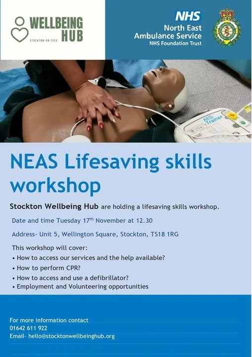 Would you like to learn life-saving skills?