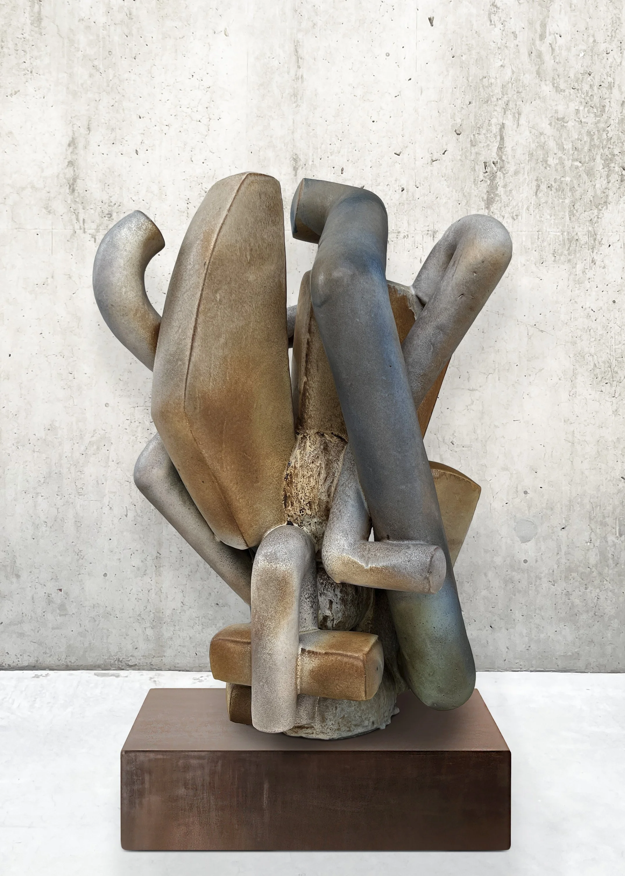 Stoneware, gas fired, 40" x 28" x 28", 2025
