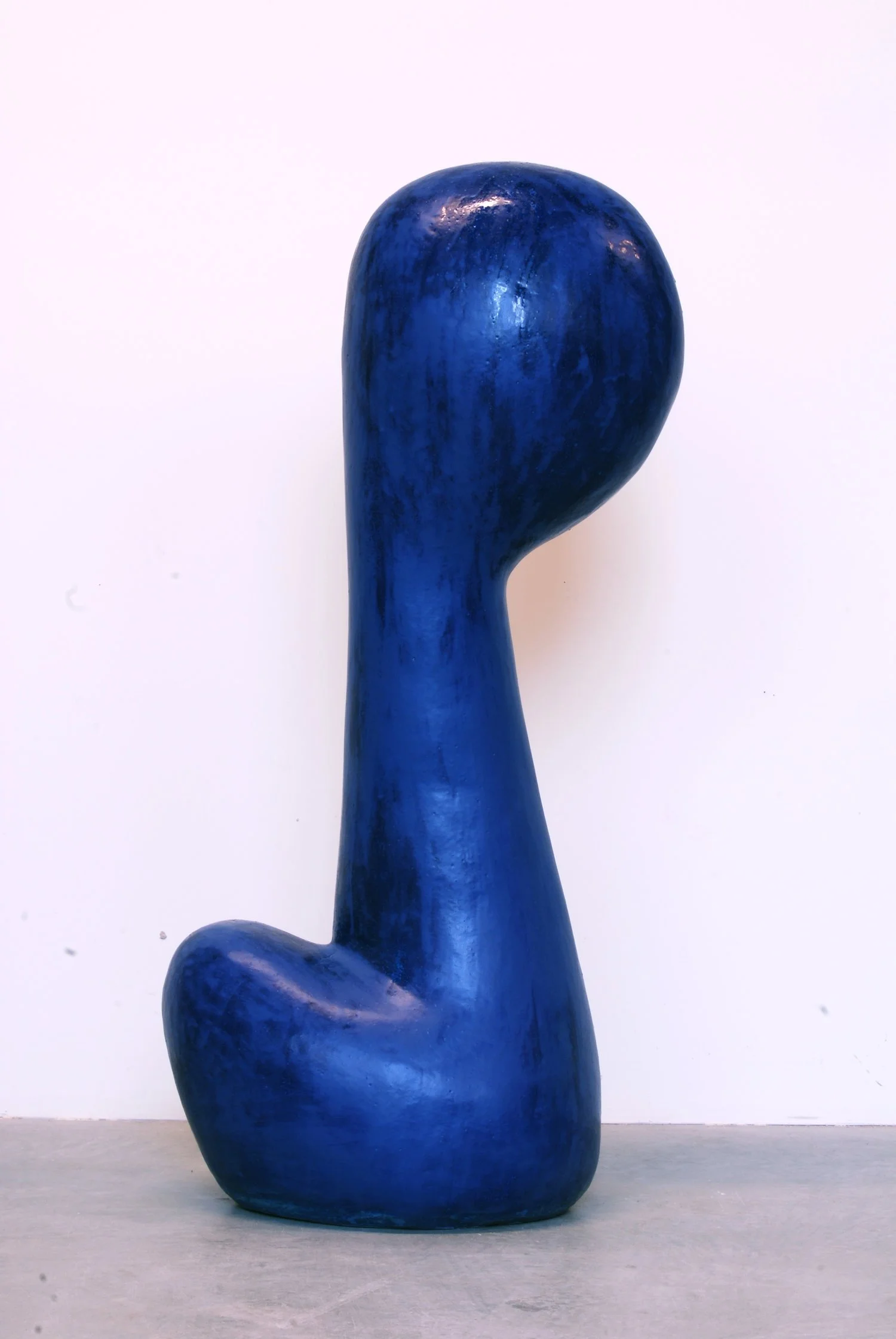  Blue Note , 2014  Stoneware, colored slip, glaze
45" x 20" x 13"