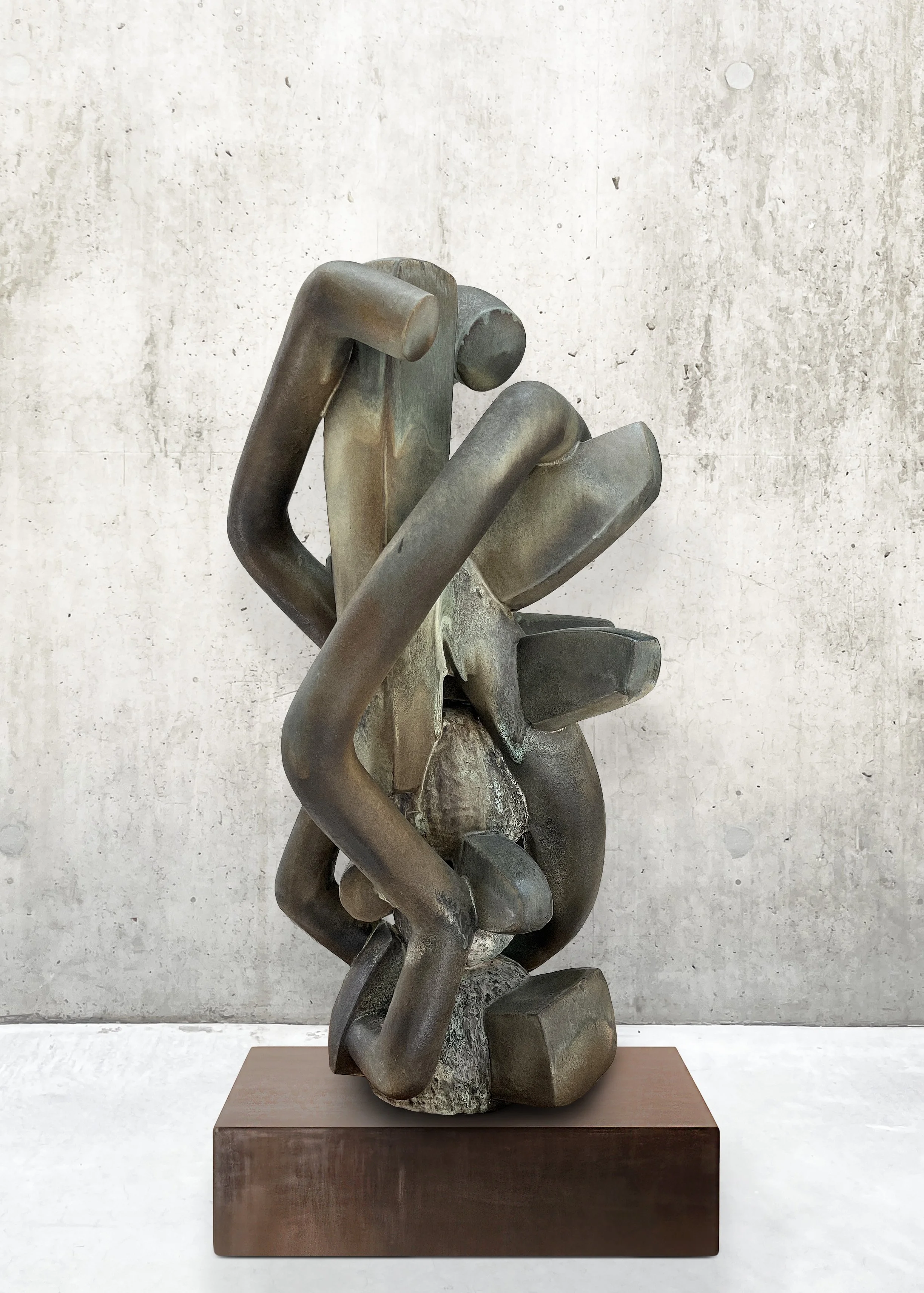 Stoneware, gas fired, 42" x 27" x 27", 2025